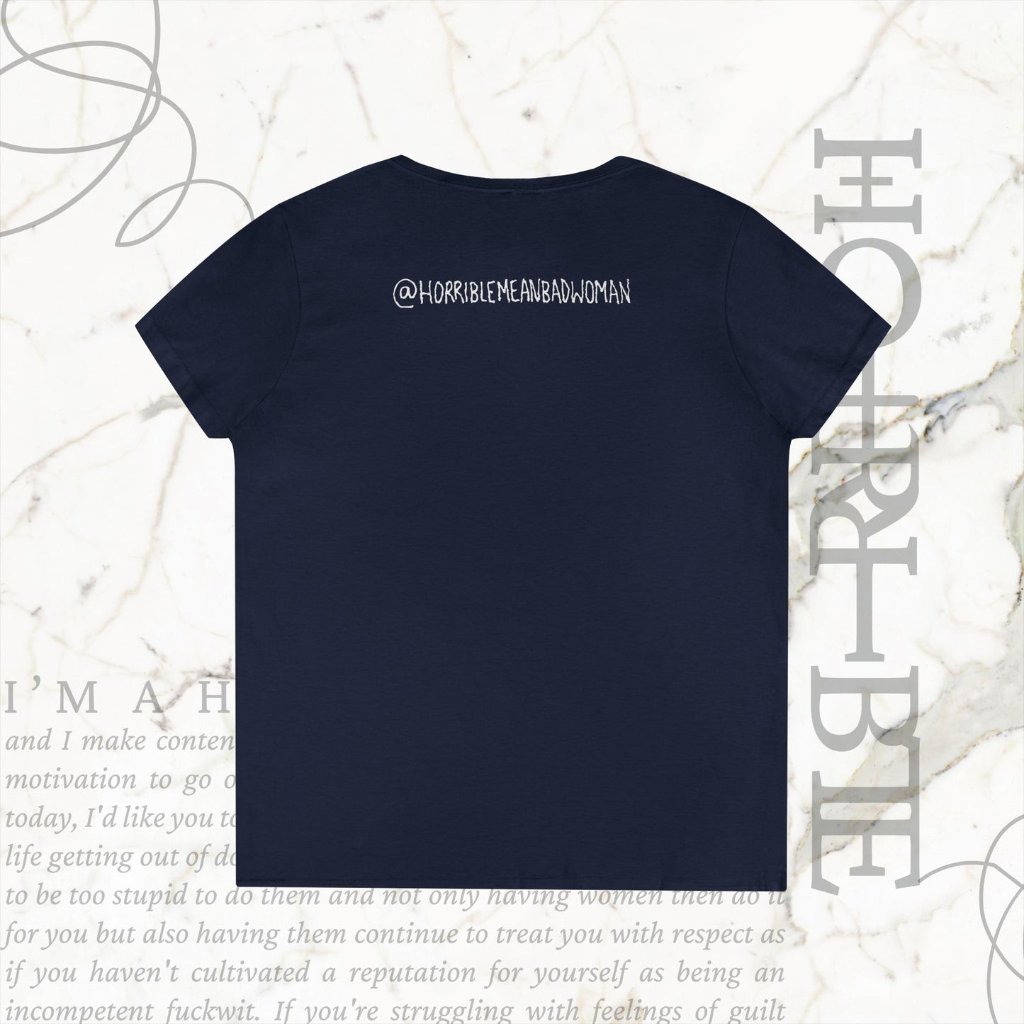 "Seasoned Crone" - V-Neck T-Shirt