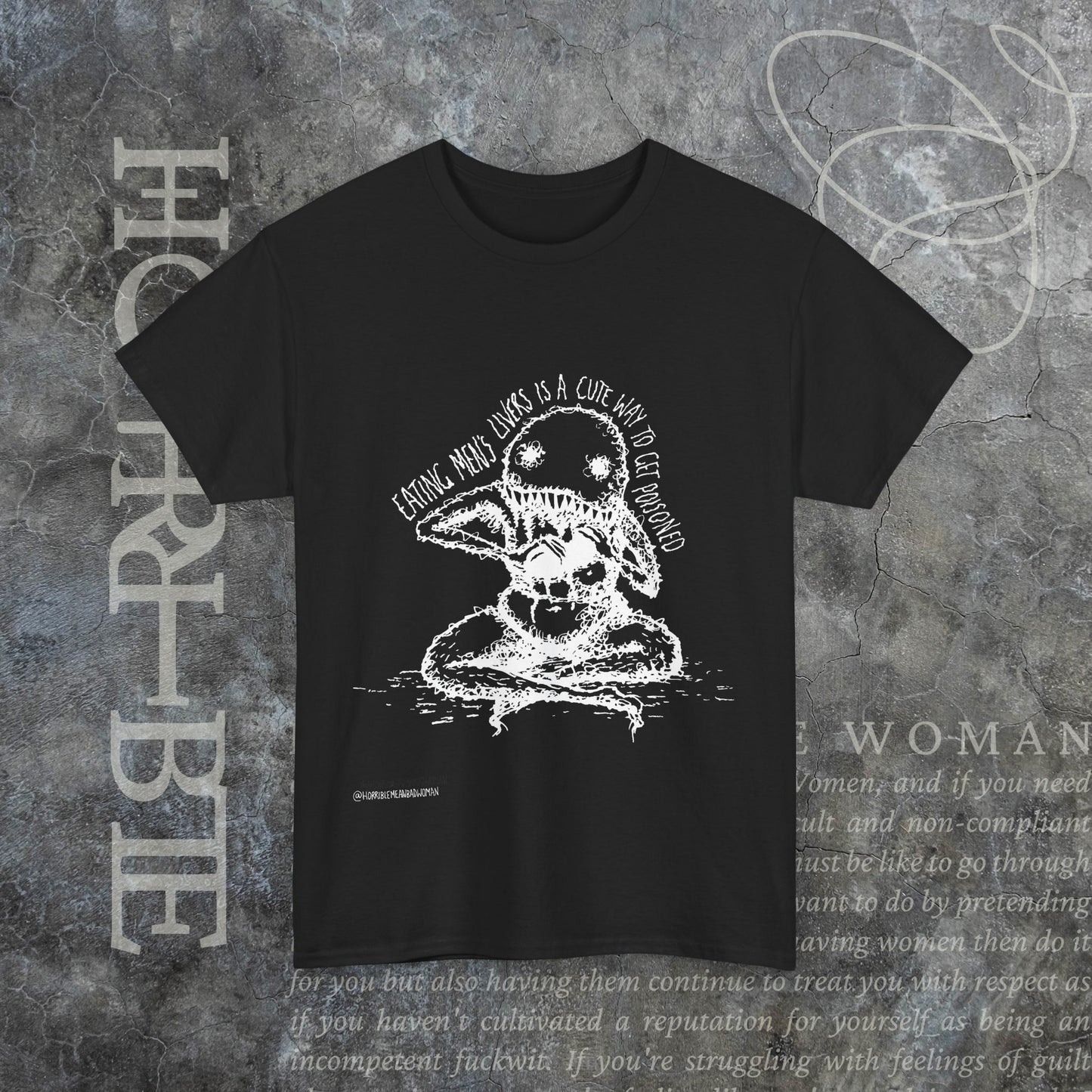 "A Cute Way To Get Poisoned" - Heavy Cotton Tee