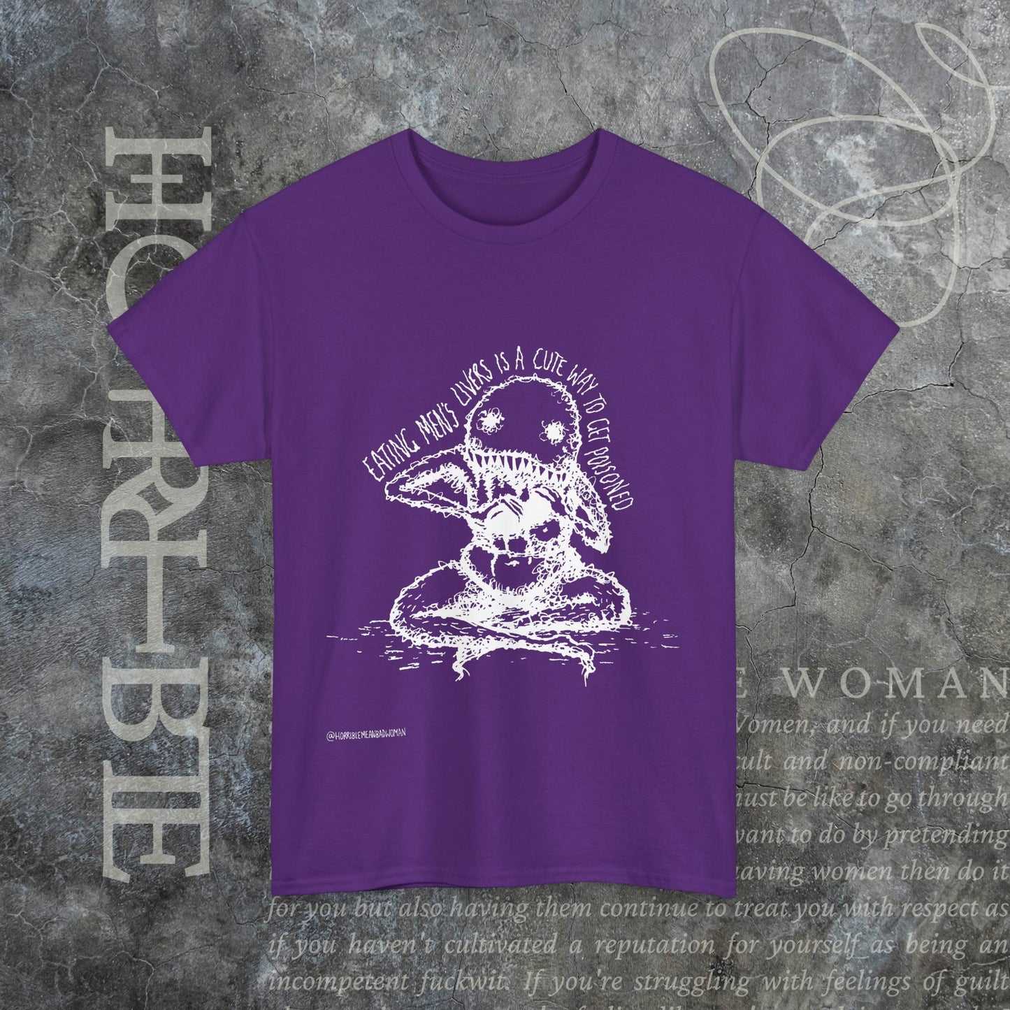 "A Cute Way To Get Poisoned" - Heavy Cotton Tee