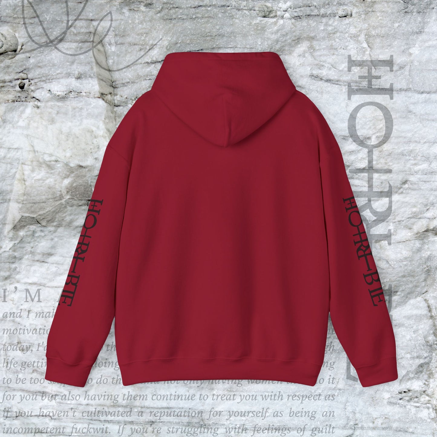 "The Original Horrible Mean Bad Woman” - Cozy Hoodie