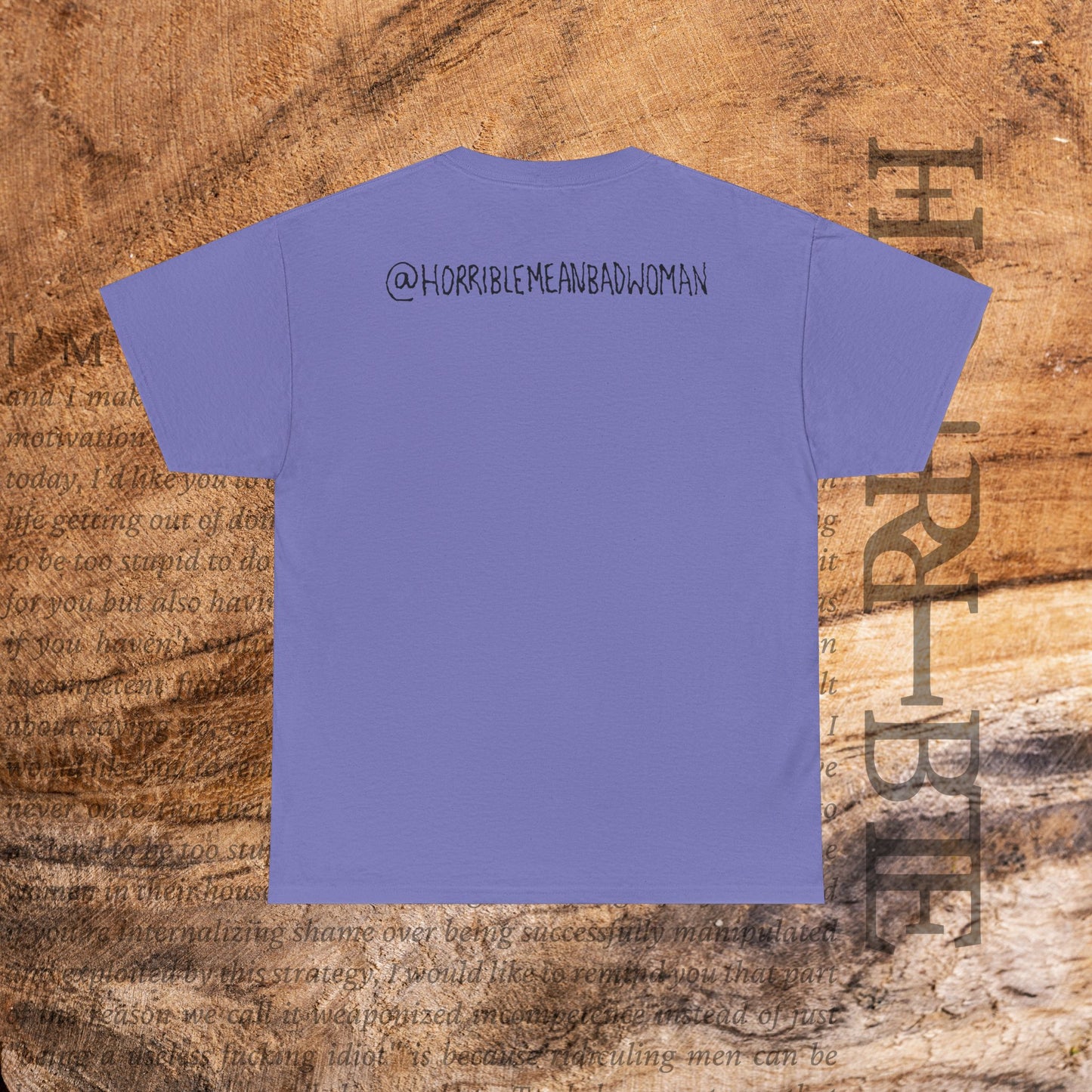 "Internalized Shame/Externalized Anger" - Heavy Cotton Tee