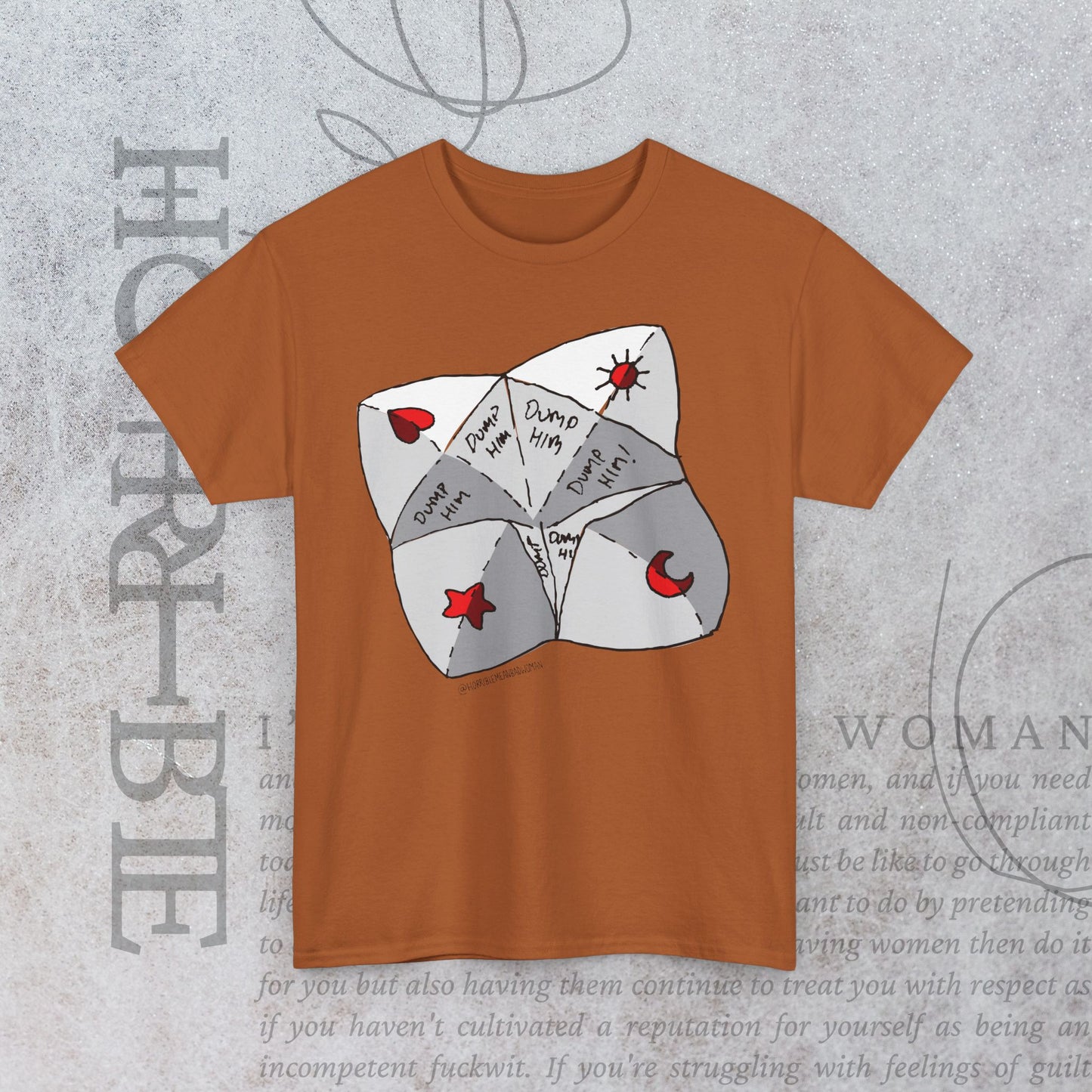 "Dump Him Chatterbox" - Heavy Cotton Tee