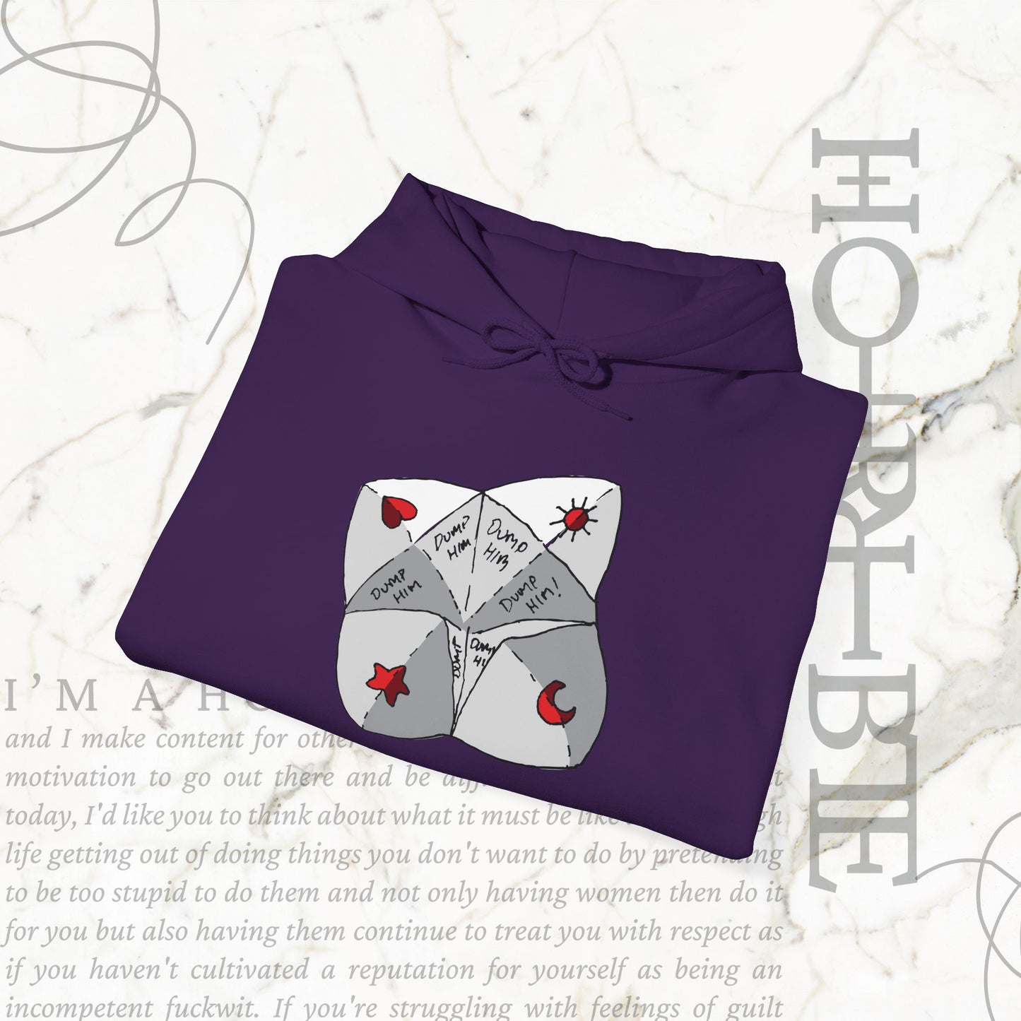 "Dump Him" - Cozy Hoodie