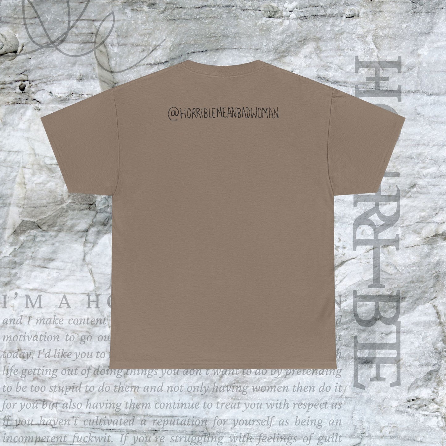 "Insufferable Hag” - Heavy Cotton Tee