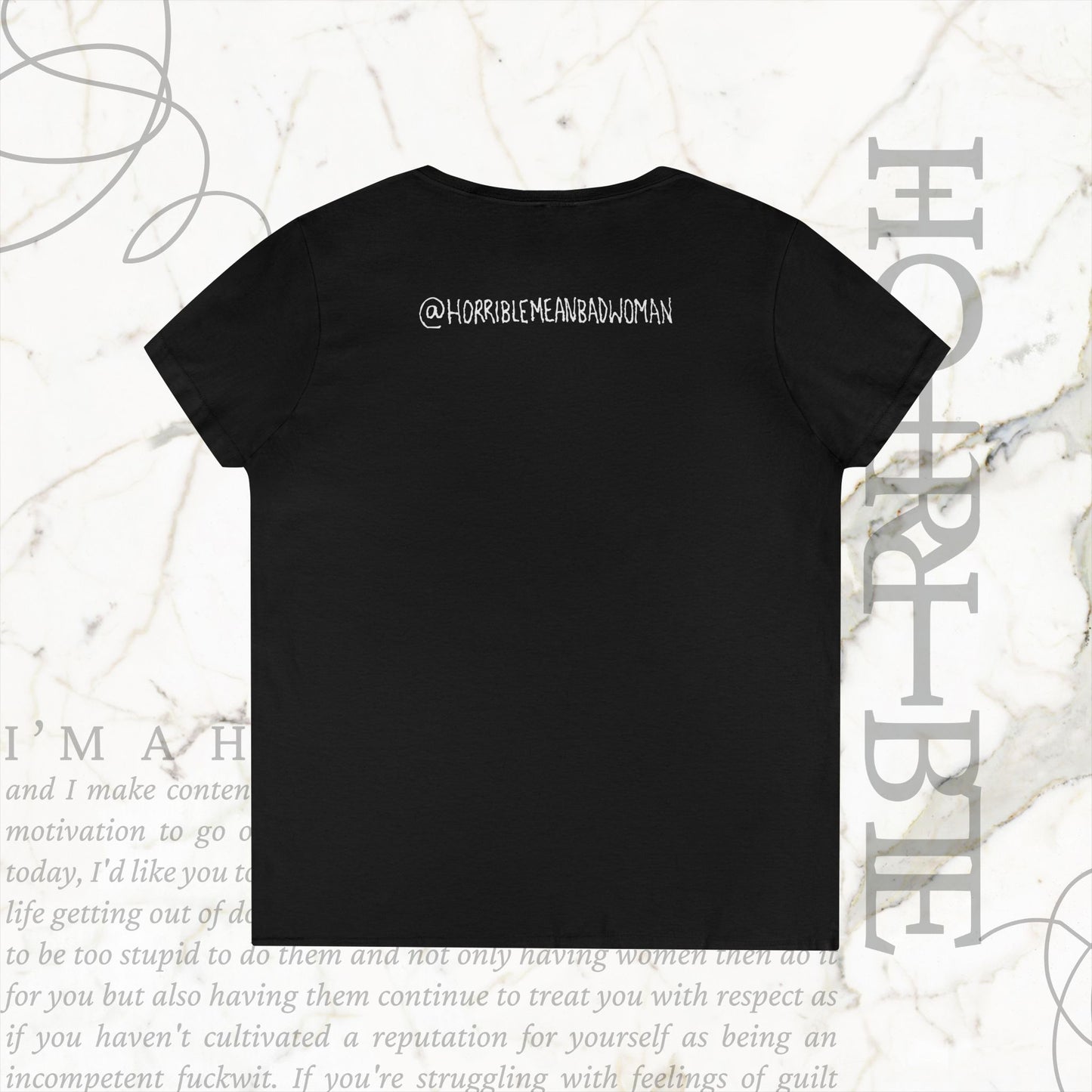 "Snail Milk" - V-Neck T-Shirt