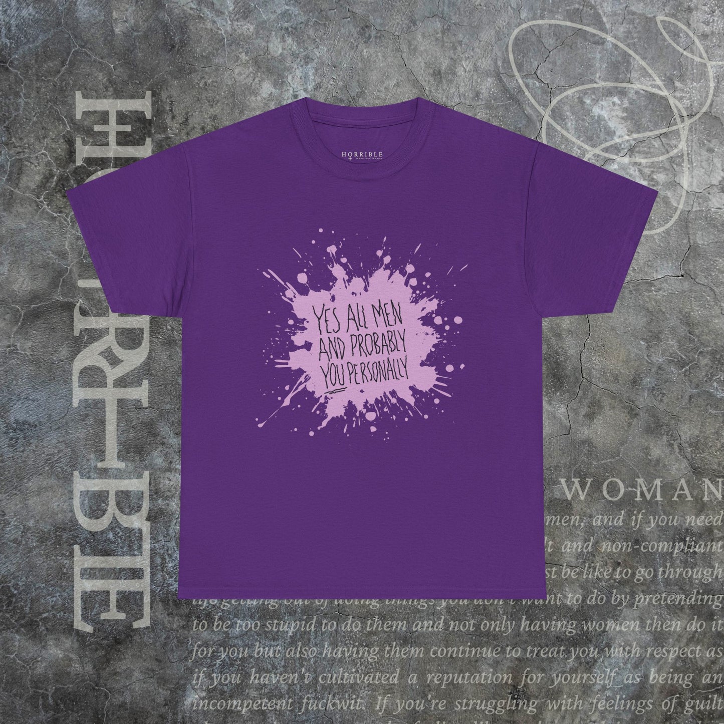 "Yes All Men" - Heavy Cotton Tee