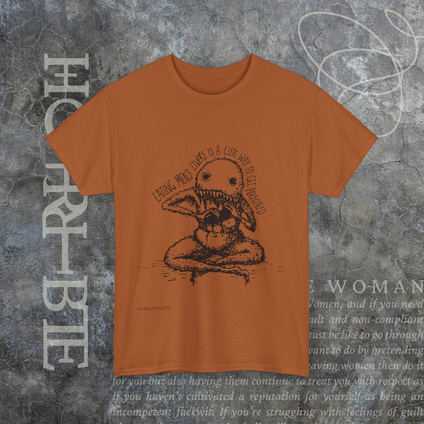 "A Cute Way To Get Poisoned" - Heavy Cotton Tee
