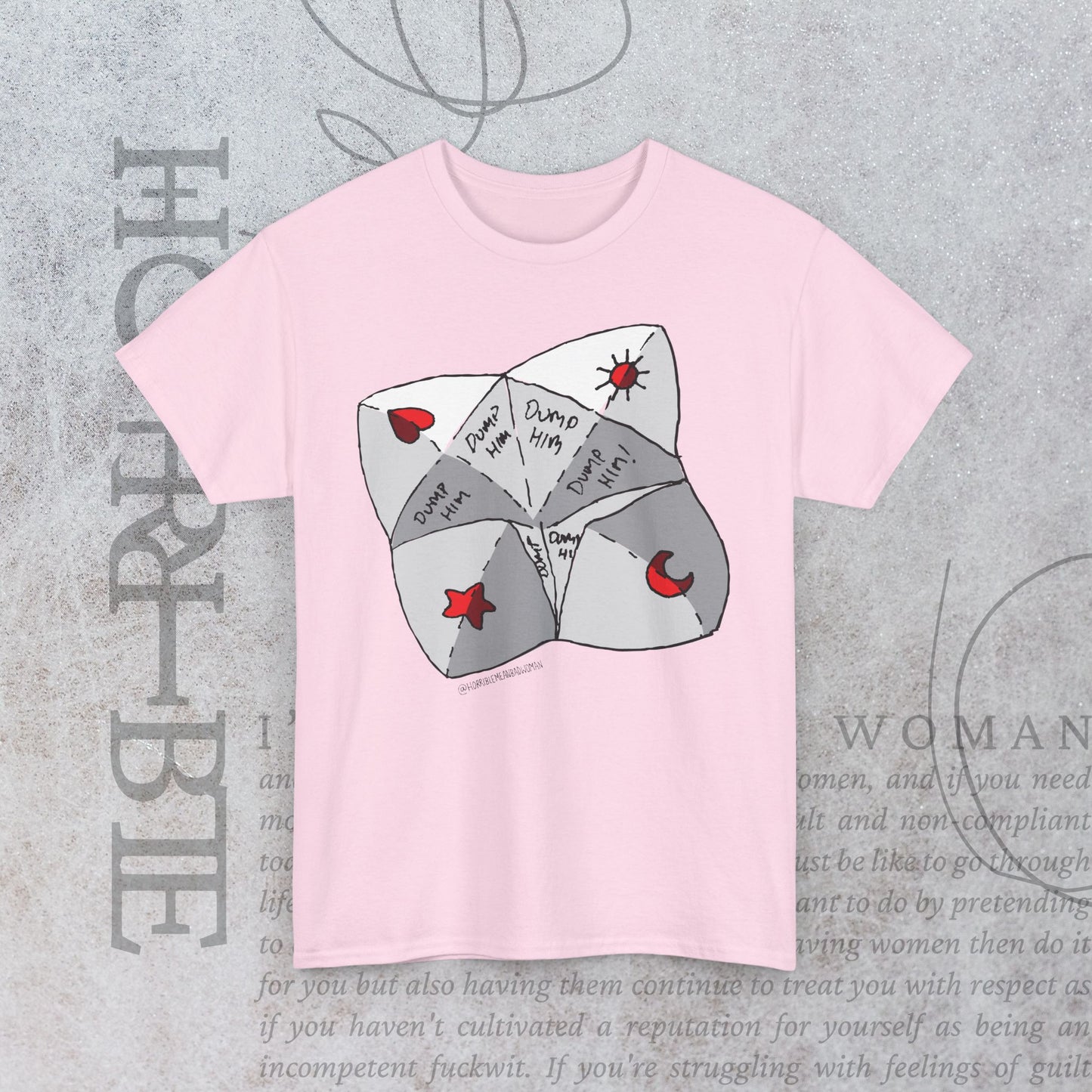 "Dump Him Chatterbox" - Heavy Cotton Tee