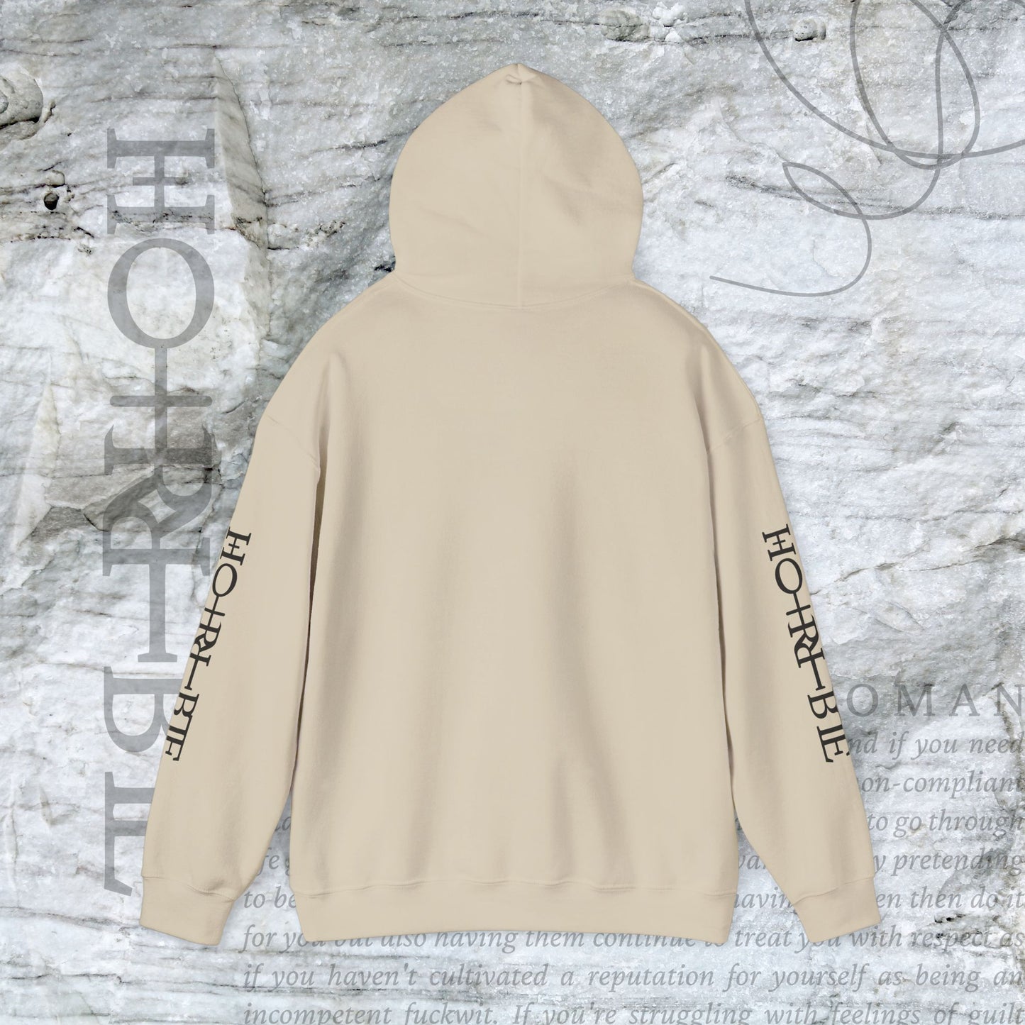 "The Original Horrible Mean Bad Woman” - Cozy Hoodie