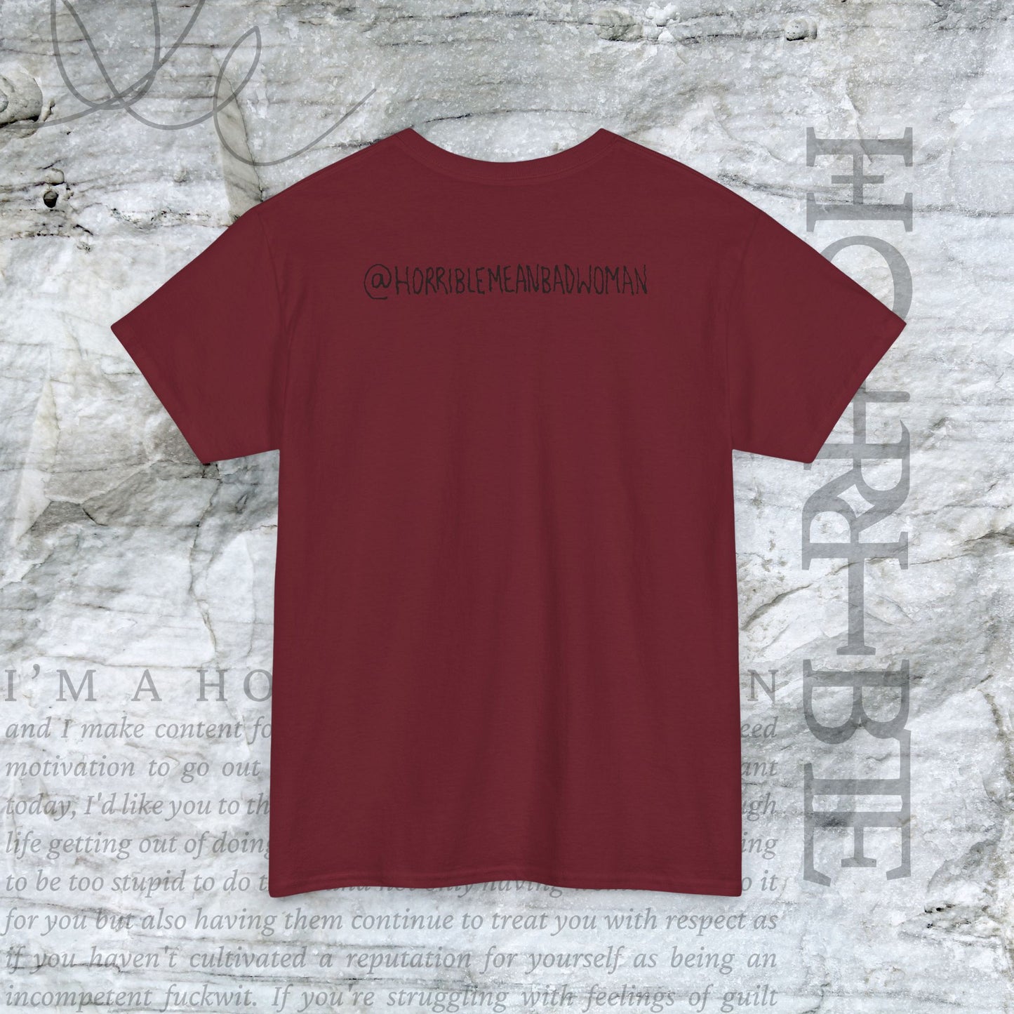 "Insufferable Hag” - Heavy Cotton Tee