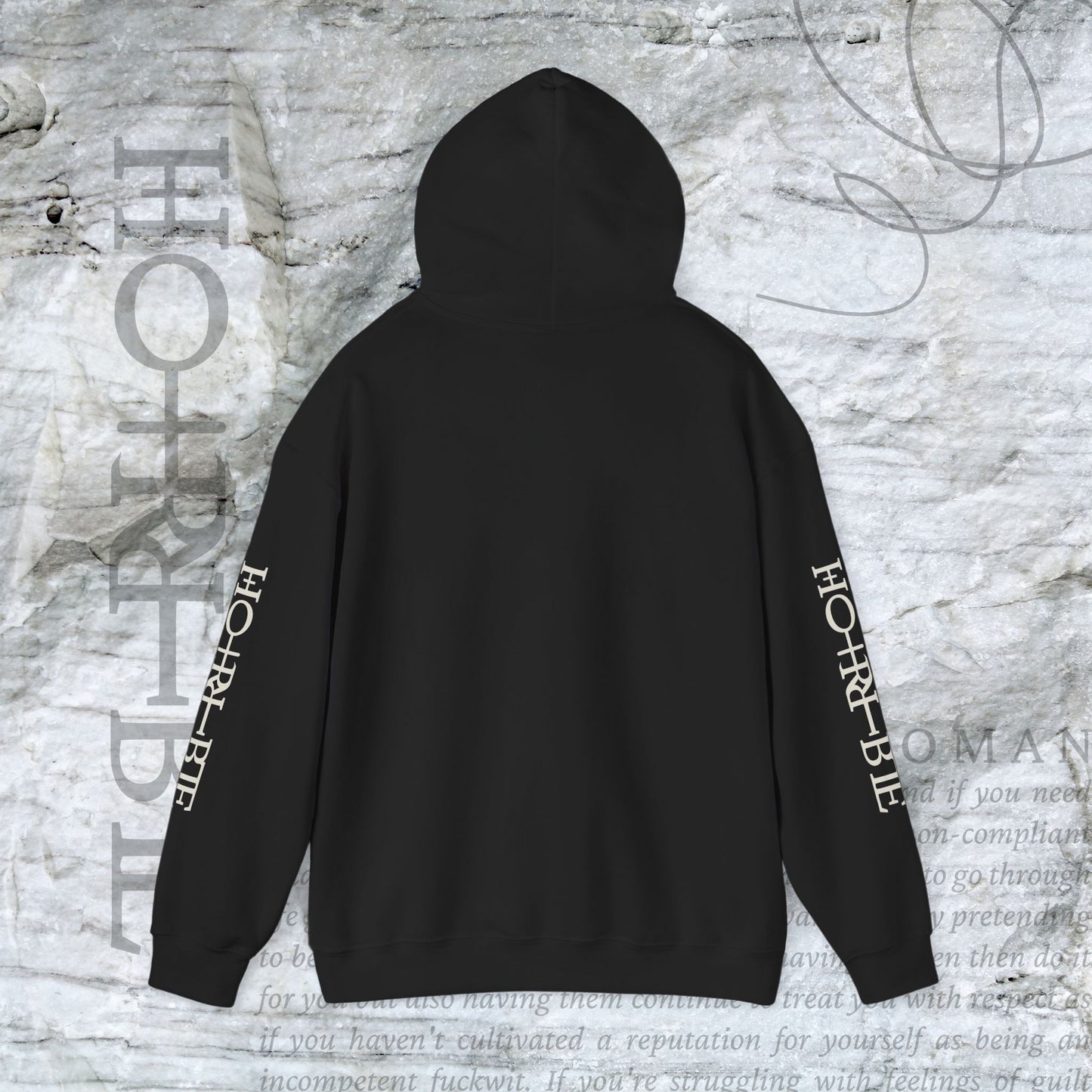 "The Original Horrible Mean Bad Woman” - Cozy Hoodie