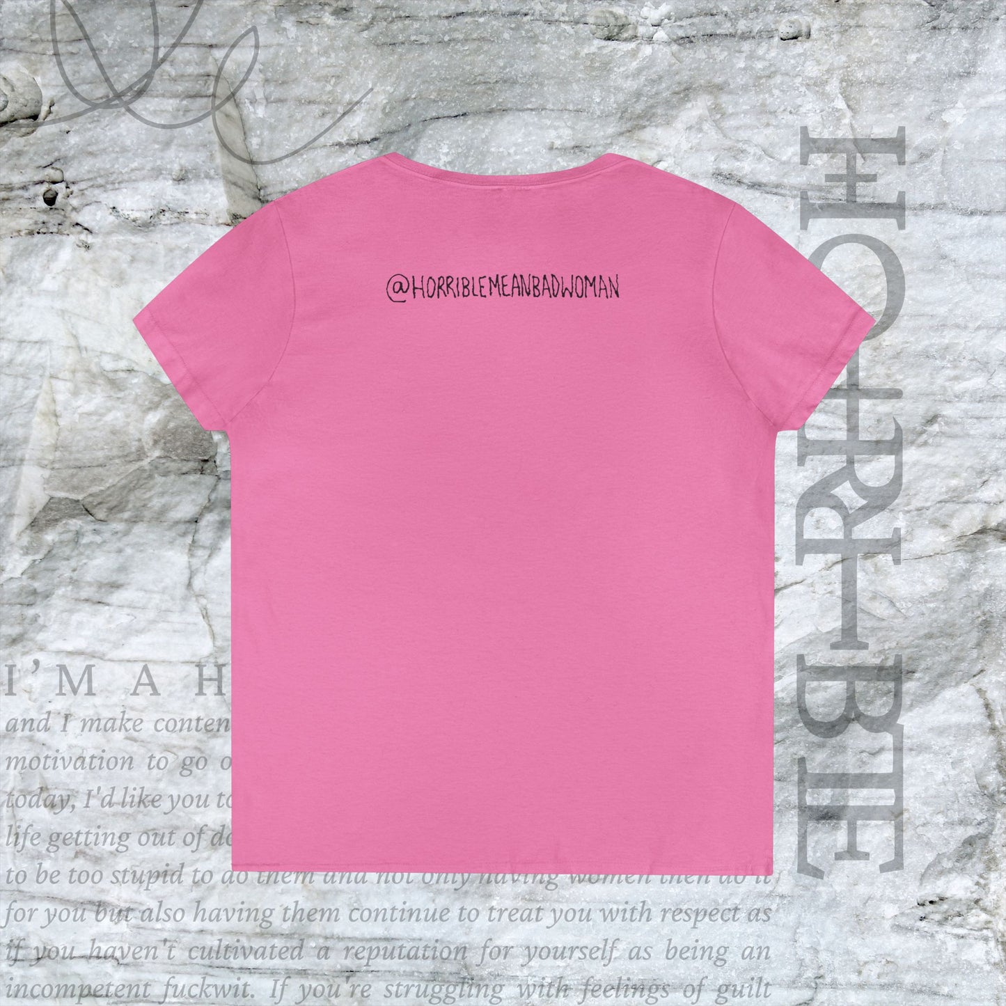 "Man's Best End" - V-Neck T-Shirt