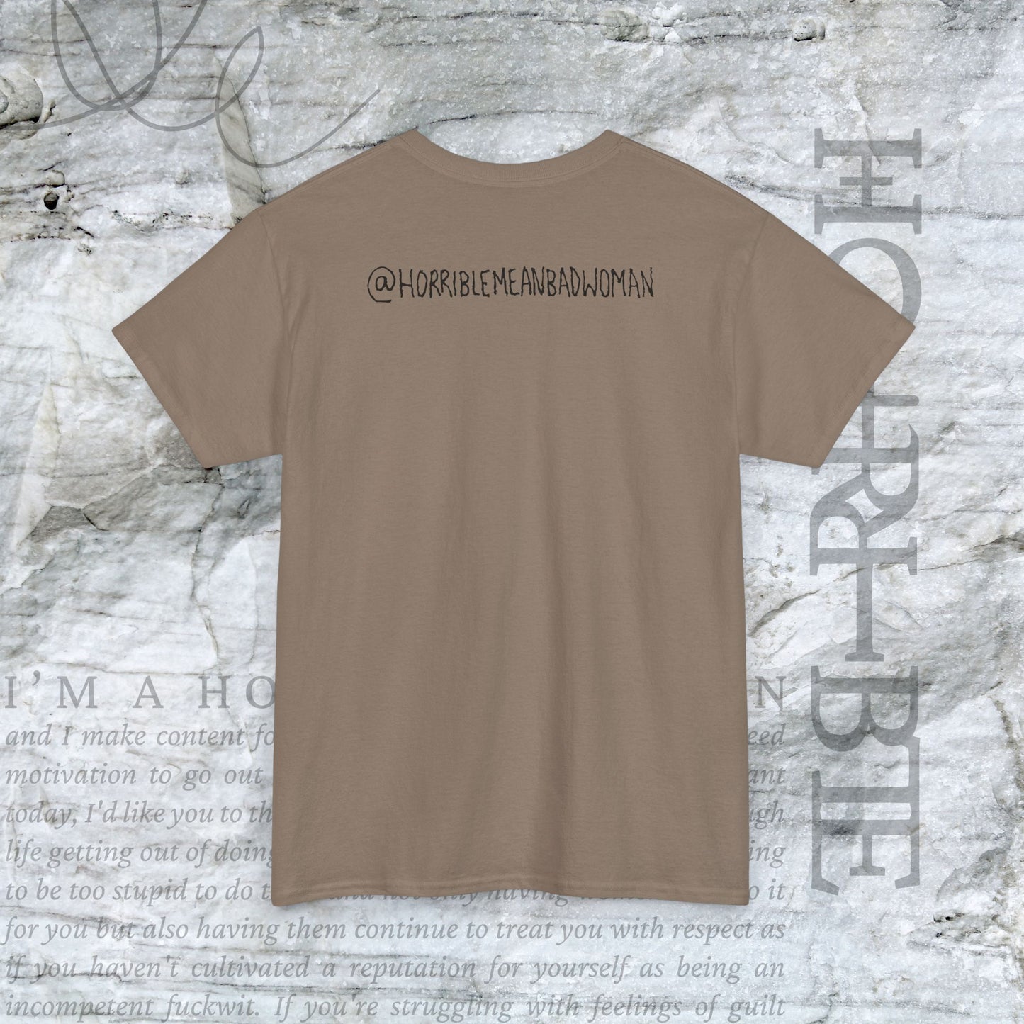 "Insufferable Hag” - Heavy Cotton Tee