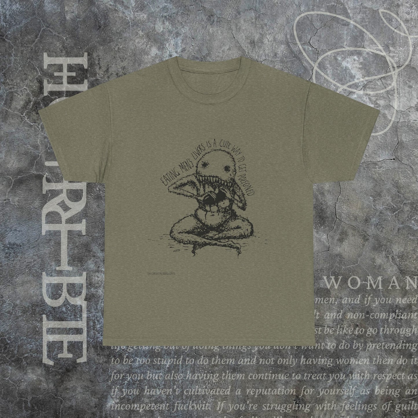 "A Cute Way To Get Poisoned" - Heavy Cotton Tee