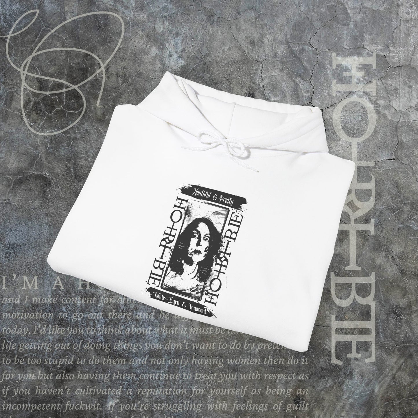 "Wide Eyed & Innocent" - Cozy Hoodie