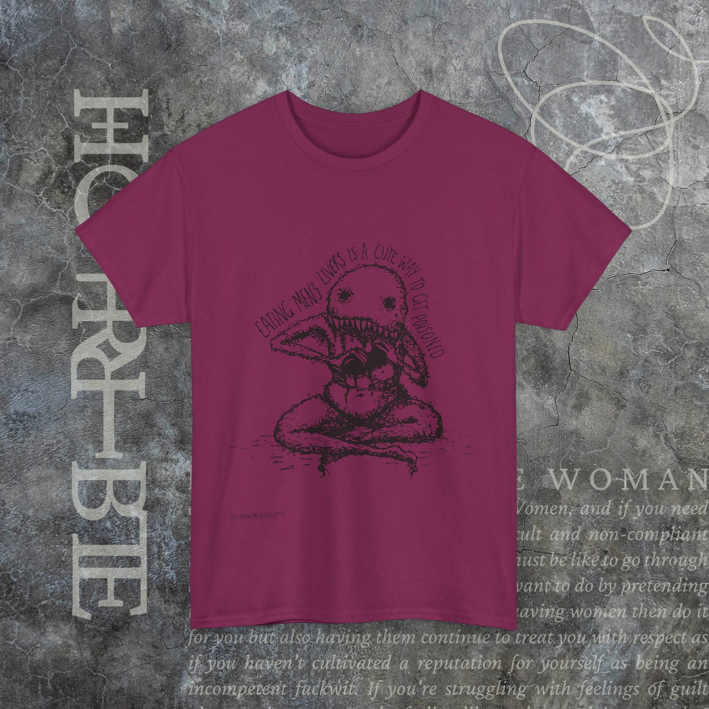 "A Cute Way To Get Poisoned" - Heavy Cotton Tee