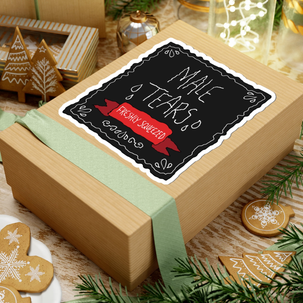 “Male Tears” - Kiss-Cut Sticker