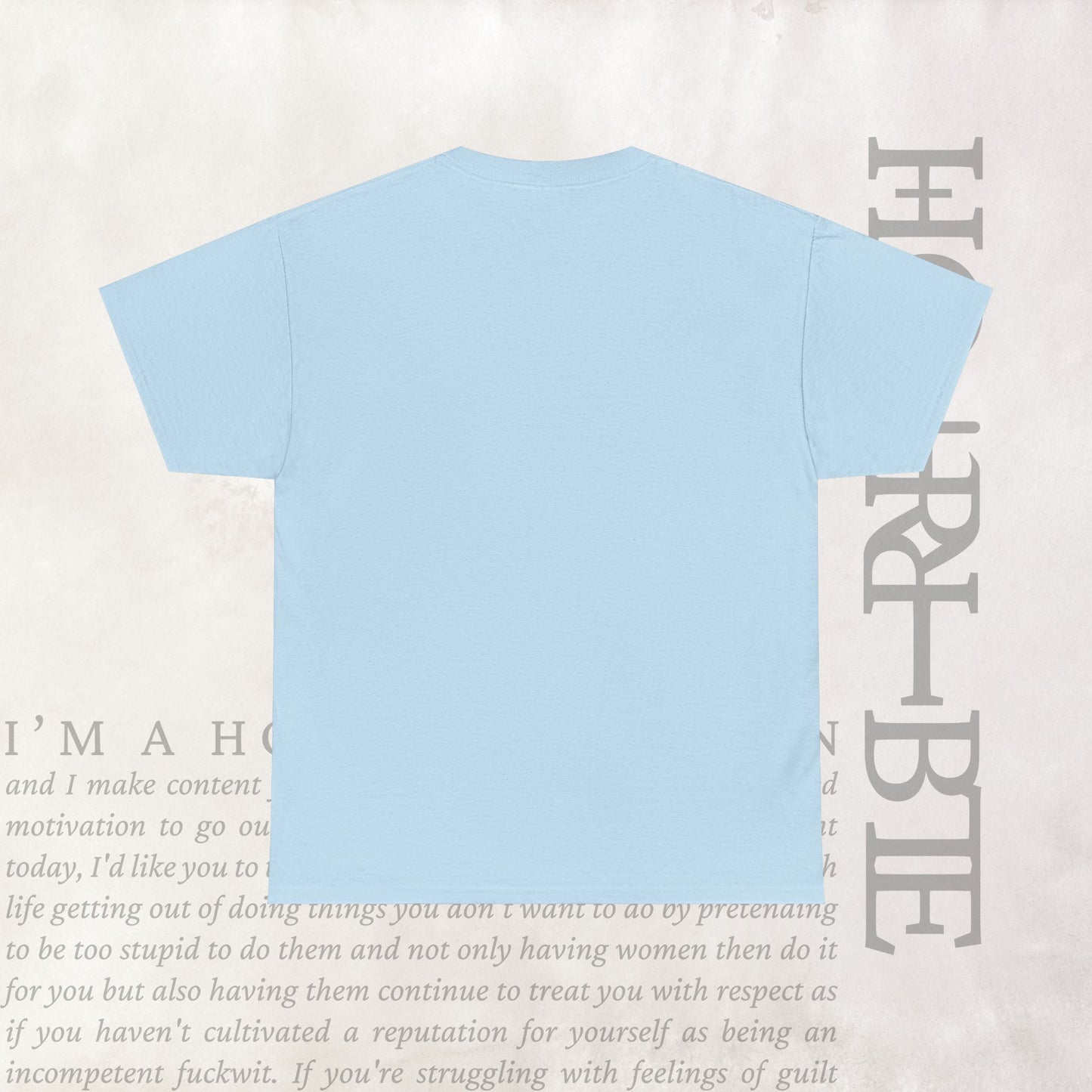 "Cryptically Horrible" - Heavy Cotton Tee