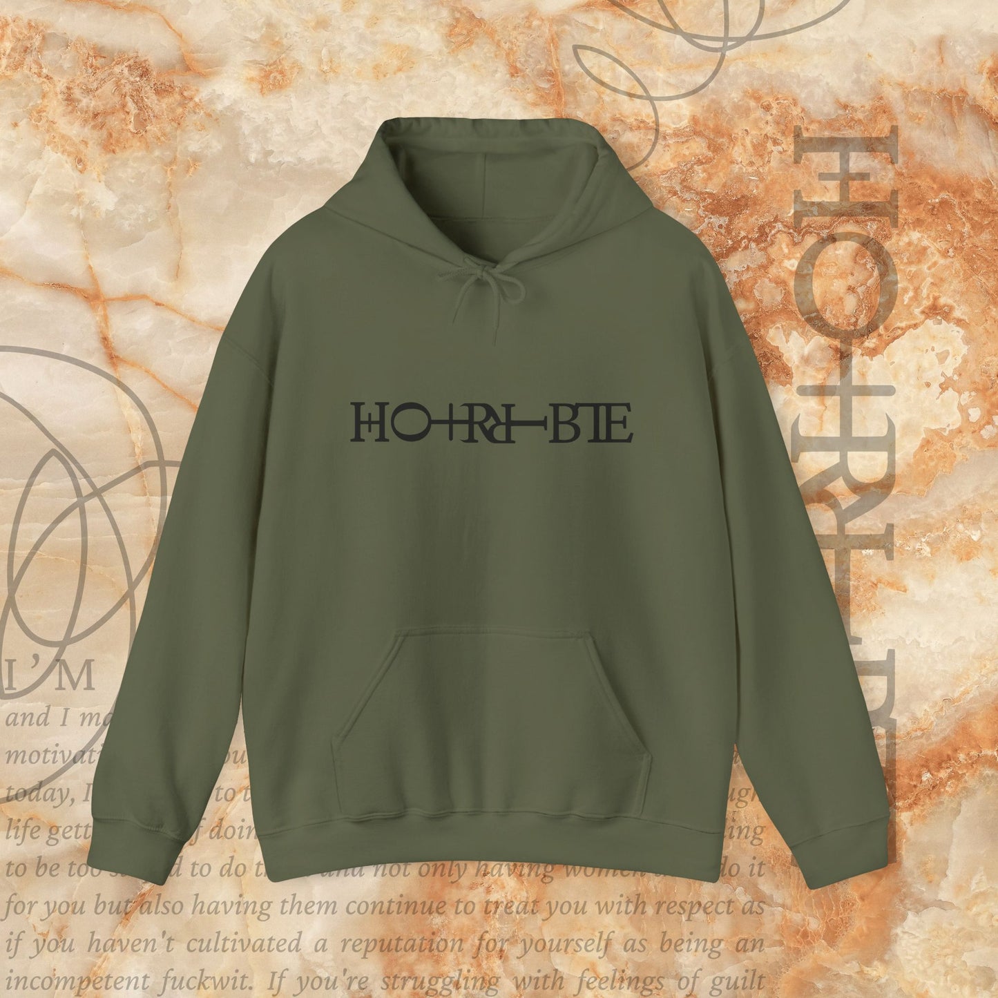 "Cryptically Horrible" - Cozy Hoodie