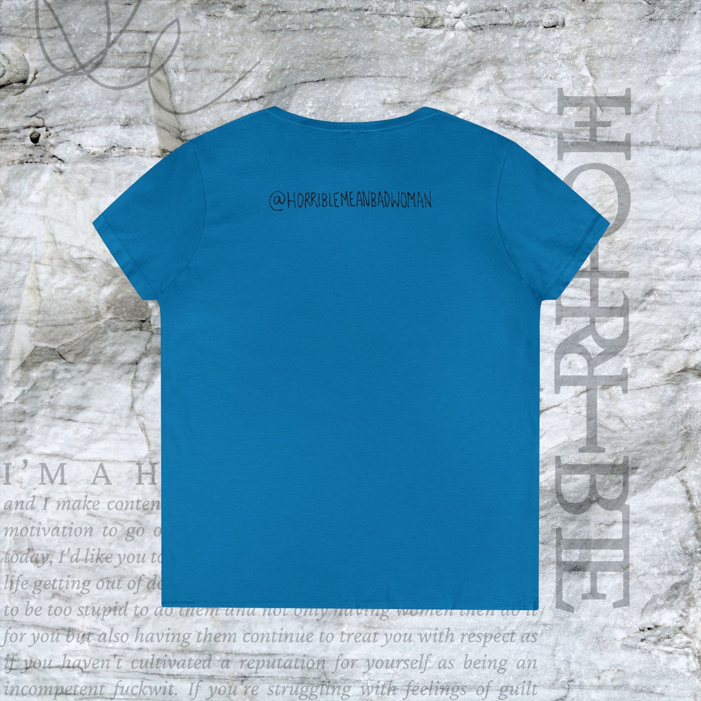 "Man's Best End" - V-Neck T-Shirt