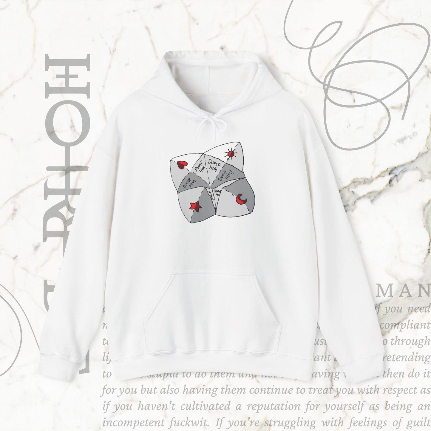 "Dump Him" - Cozy Hoodie