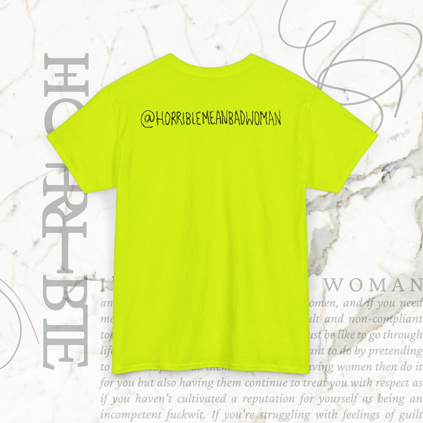 "Pathologically Untameable Shrew" - Heavy Cotton Tee