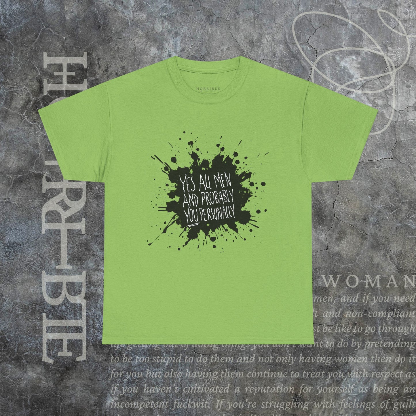 "Yes All Men" - Heavy Cotton Tee