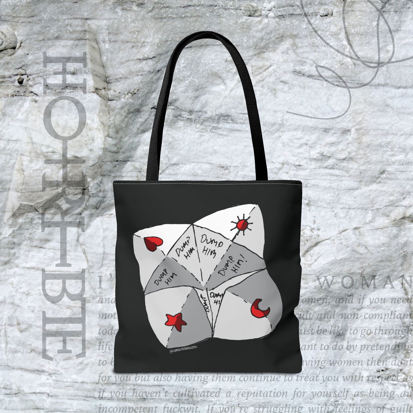 "Dump Him Chatterbox" - Tote Bag