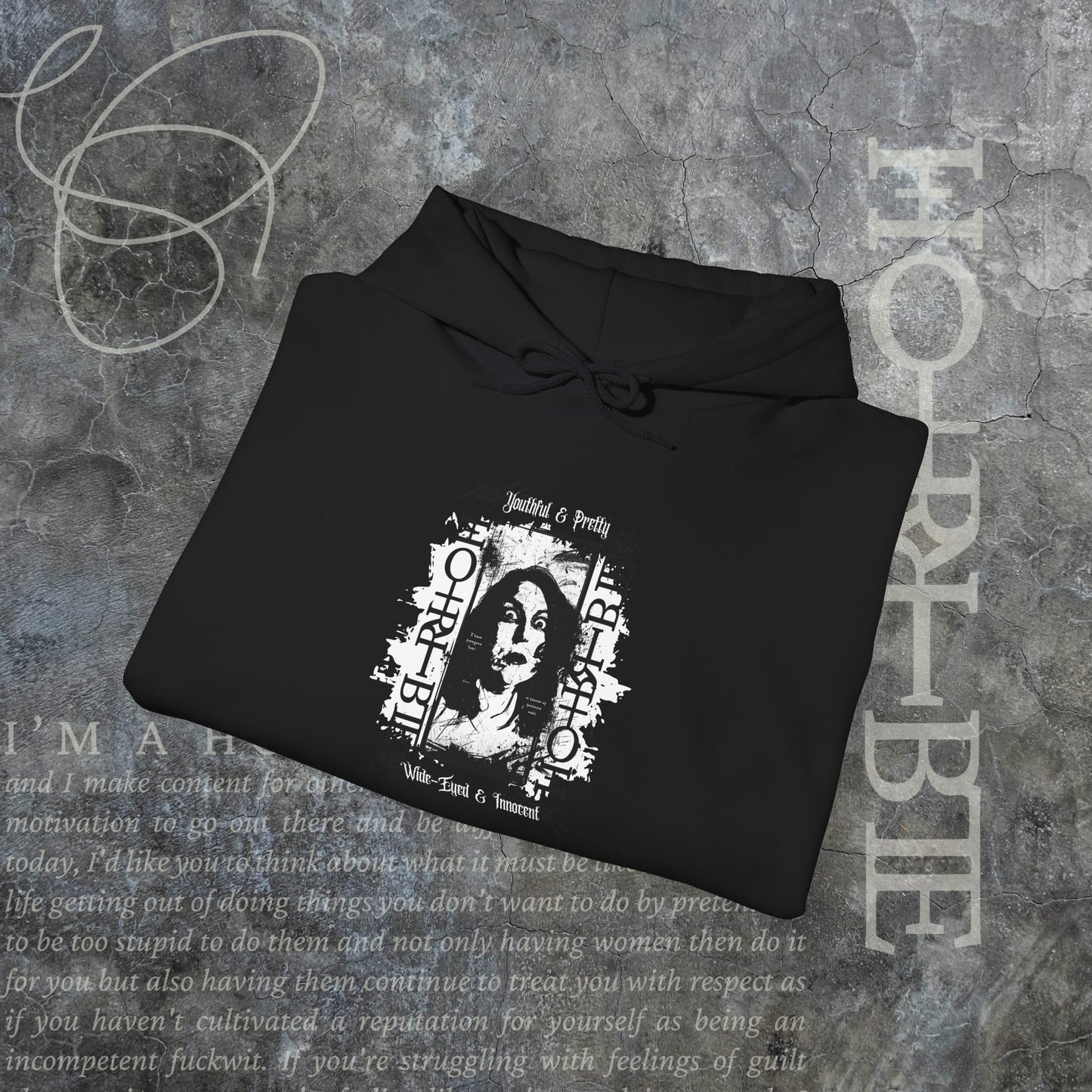"Wide Eyed & Innocent" - Cozy Hoodie