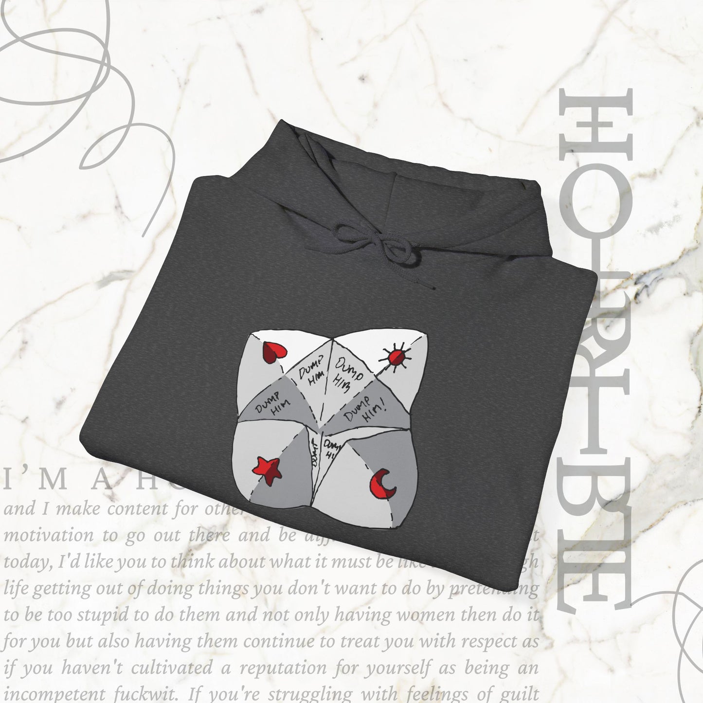 "Dump Him" - Cozy Hoodie