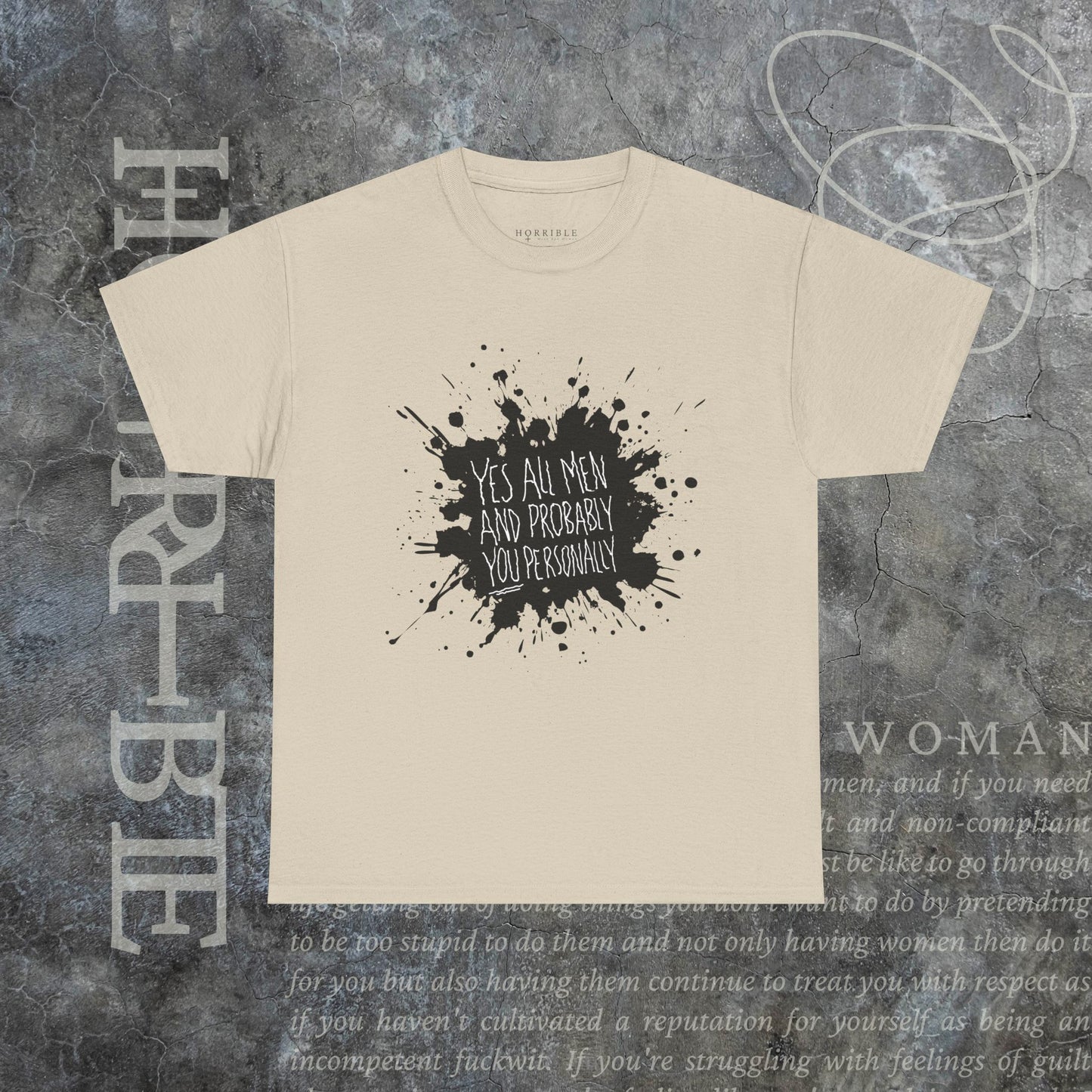"Yes All Men" - Heavy Cotton Tee