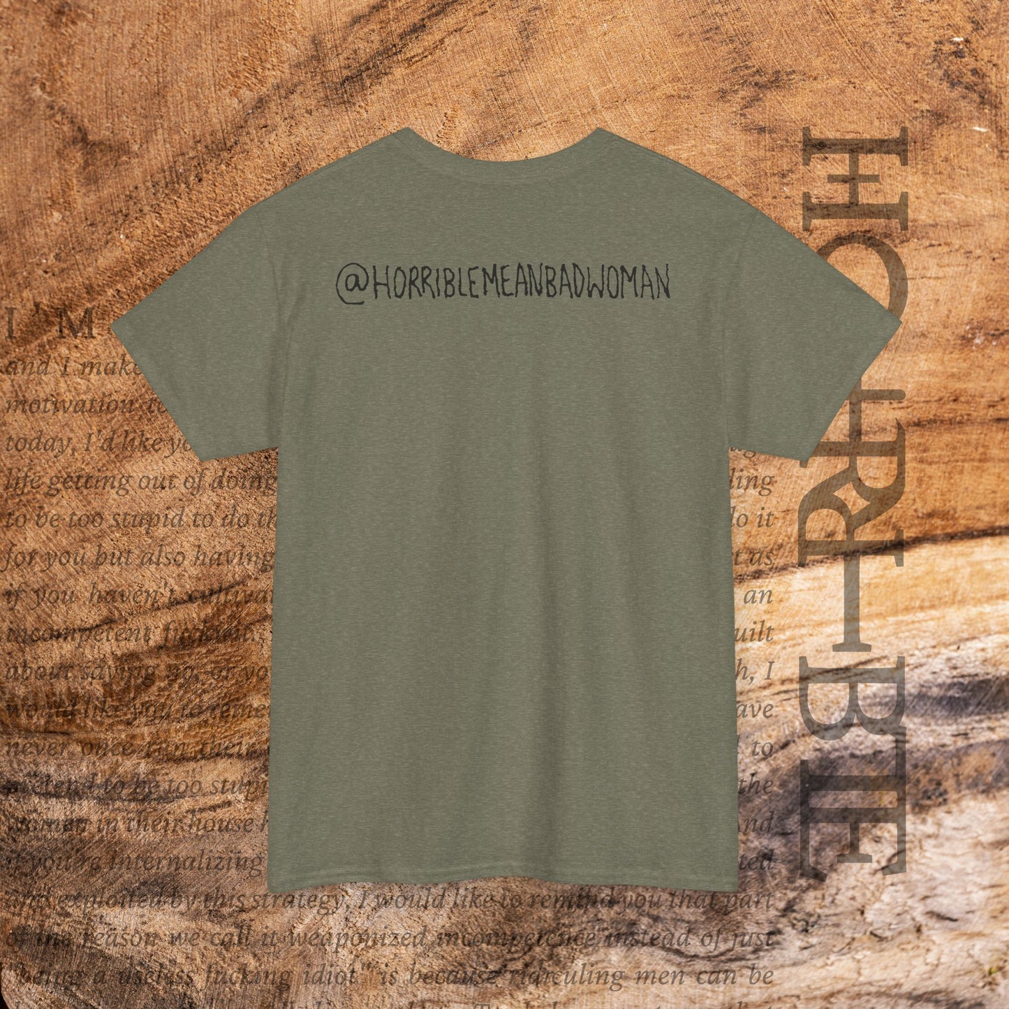 "Internalized Shame/Externalized Anger" - Heavy Cotton Tee