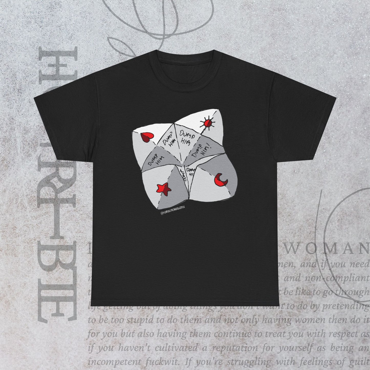 "Dump Him Chatterbox" - Heavy Cotton Tee