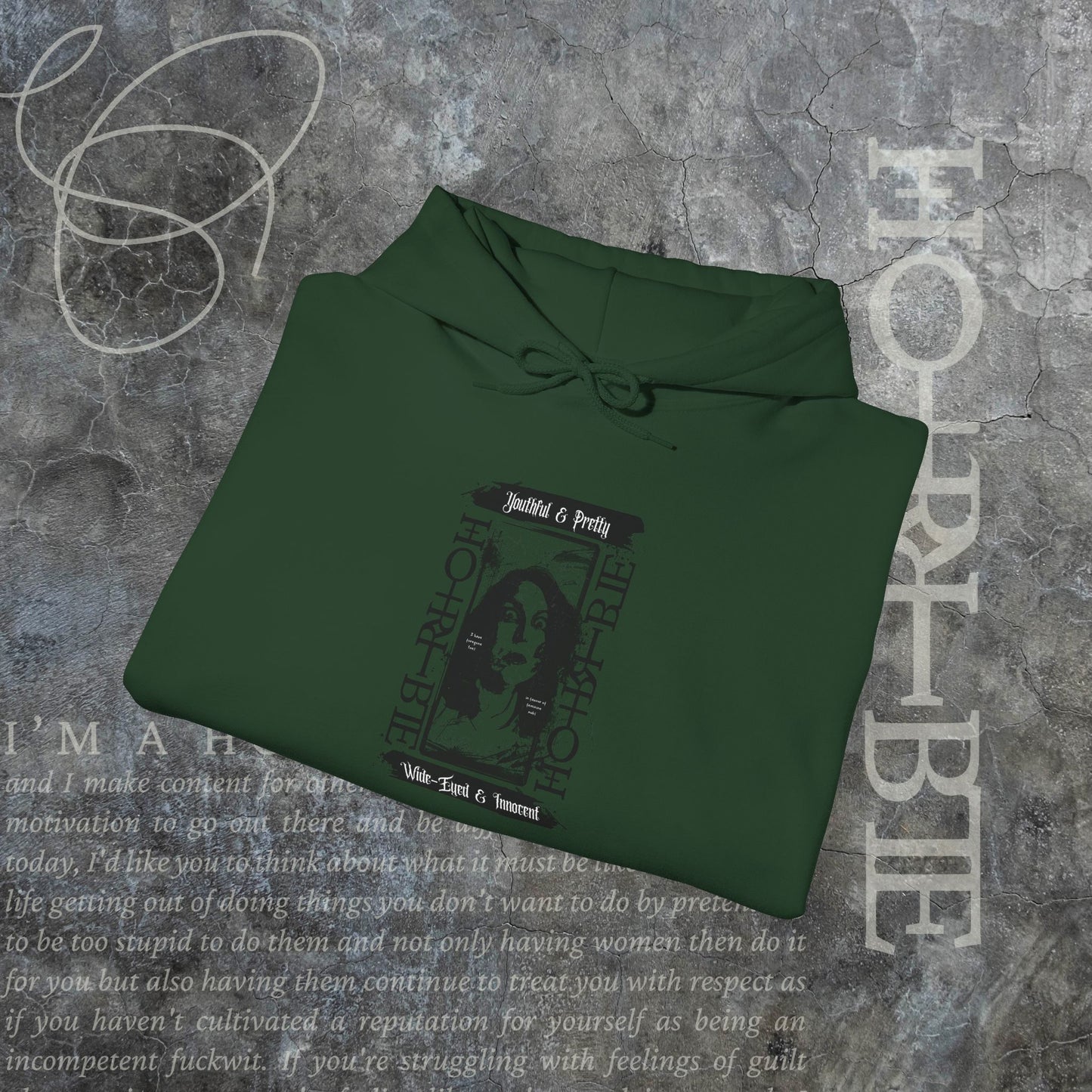 "Wide Eyed & Innocent" - Cozy Hoodie