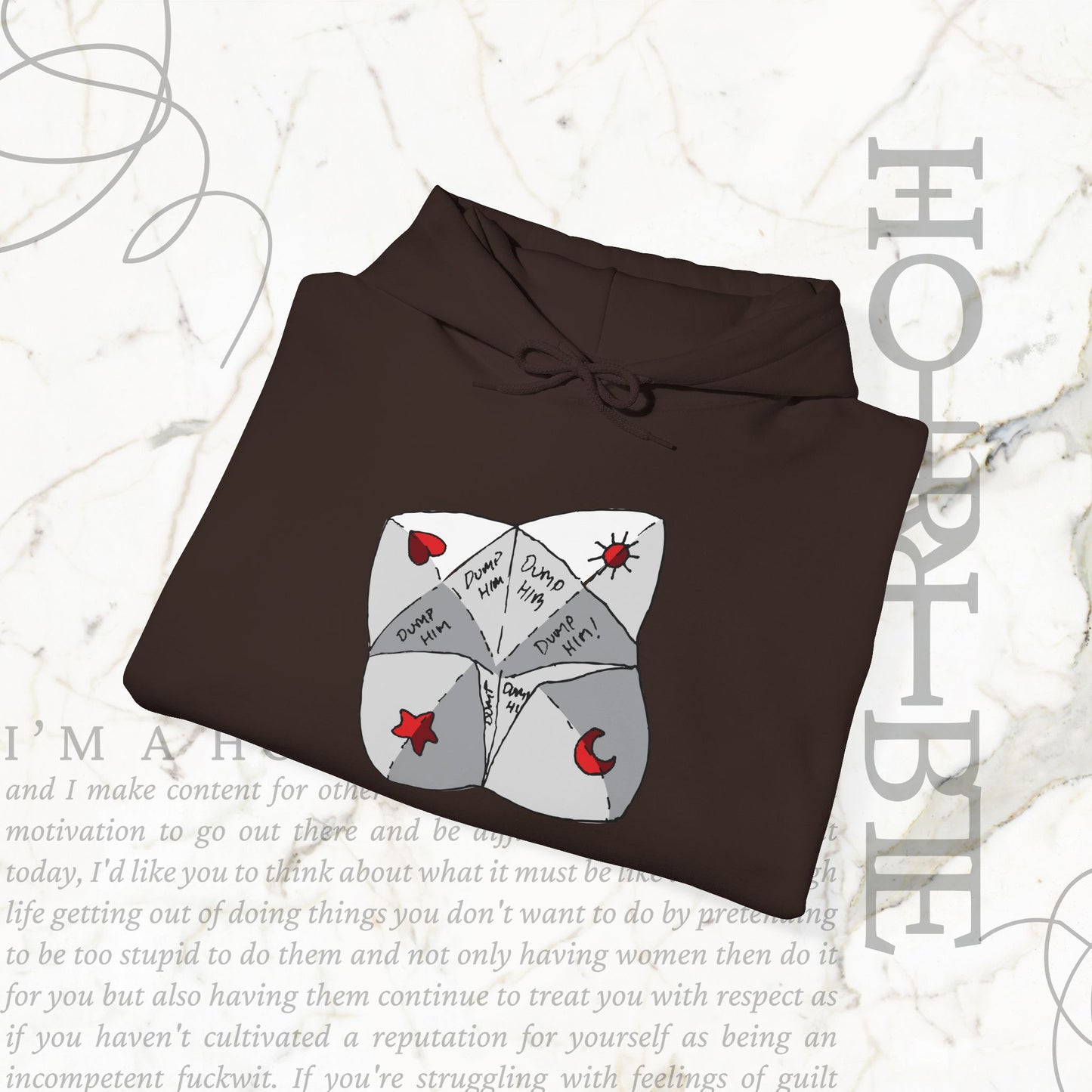 "Dump Him" - Cozy Hoodie