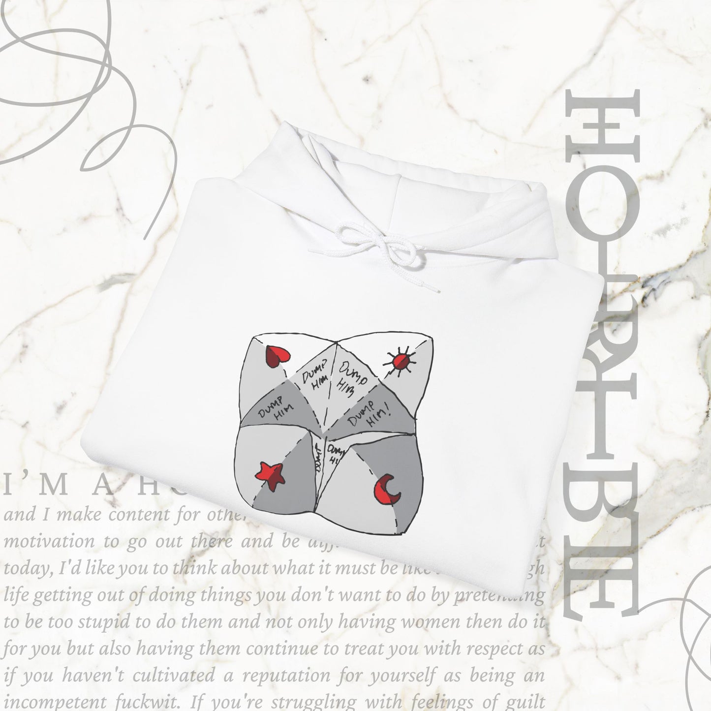 "Dump Him" - Cozy Hoodie