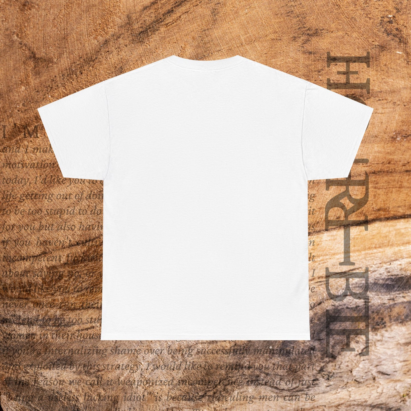 “Man’s Best End” - Heavy Cotton Tee