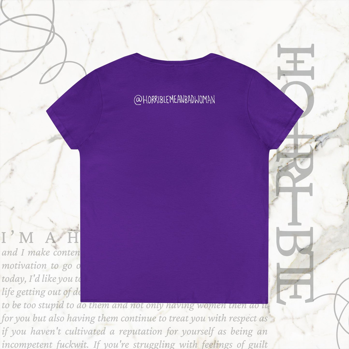 "You Should Smile More" - V-Neck T-Shirt