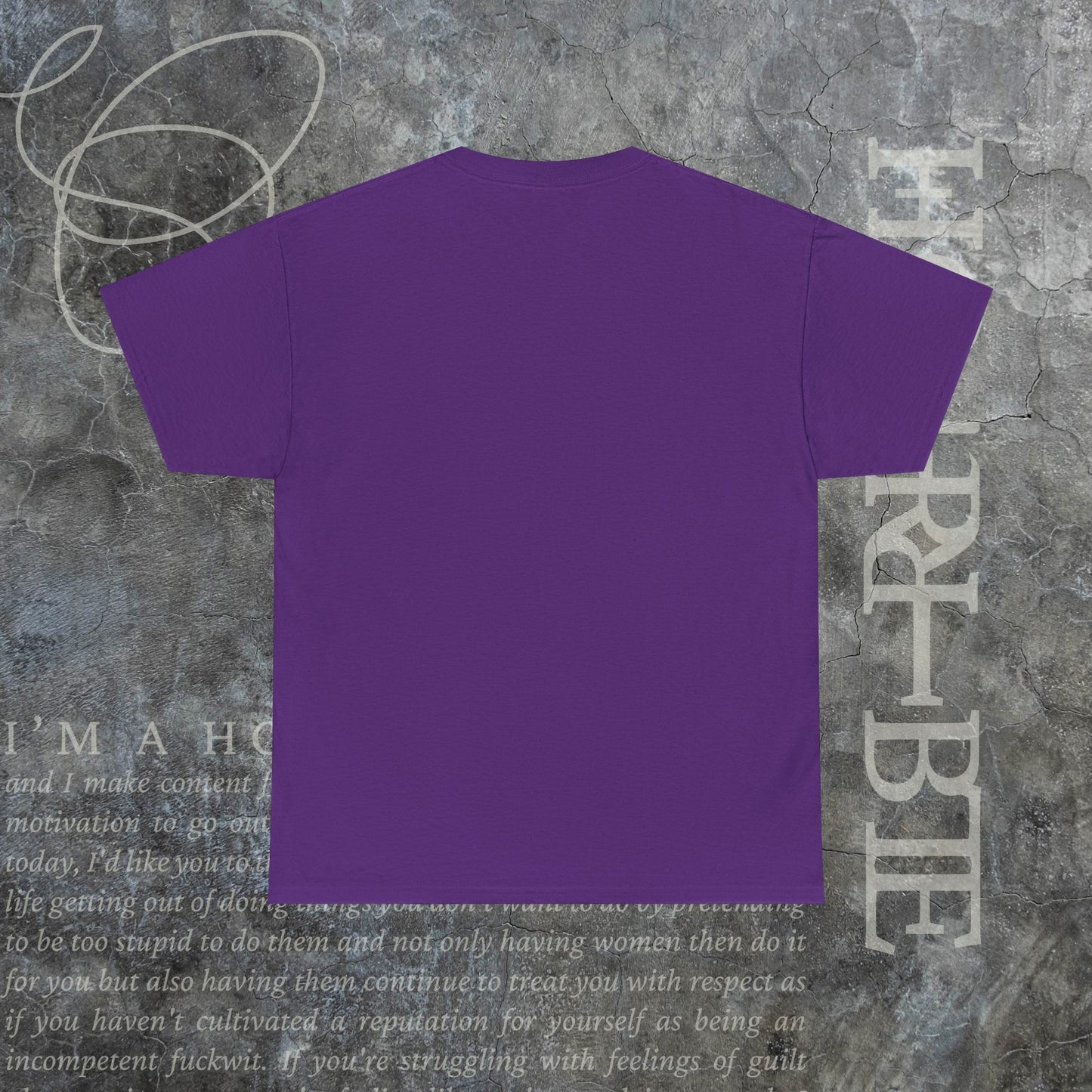 "You Should Smile More" - Heavy Cotton Tee