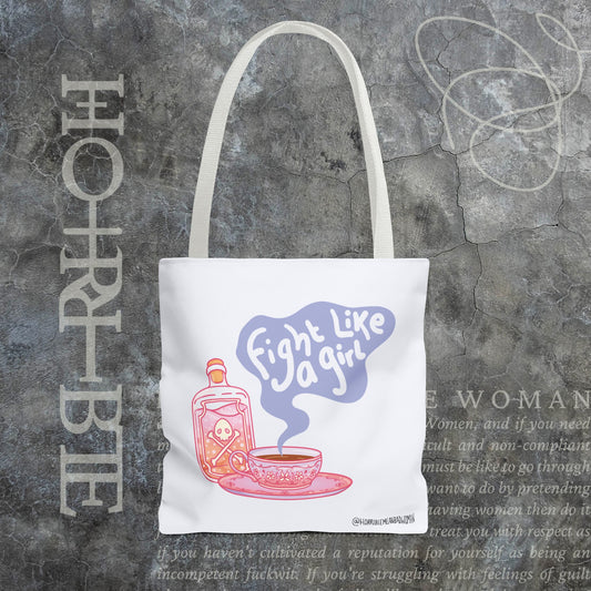 "Fight Like a Girl" - Tote Bag