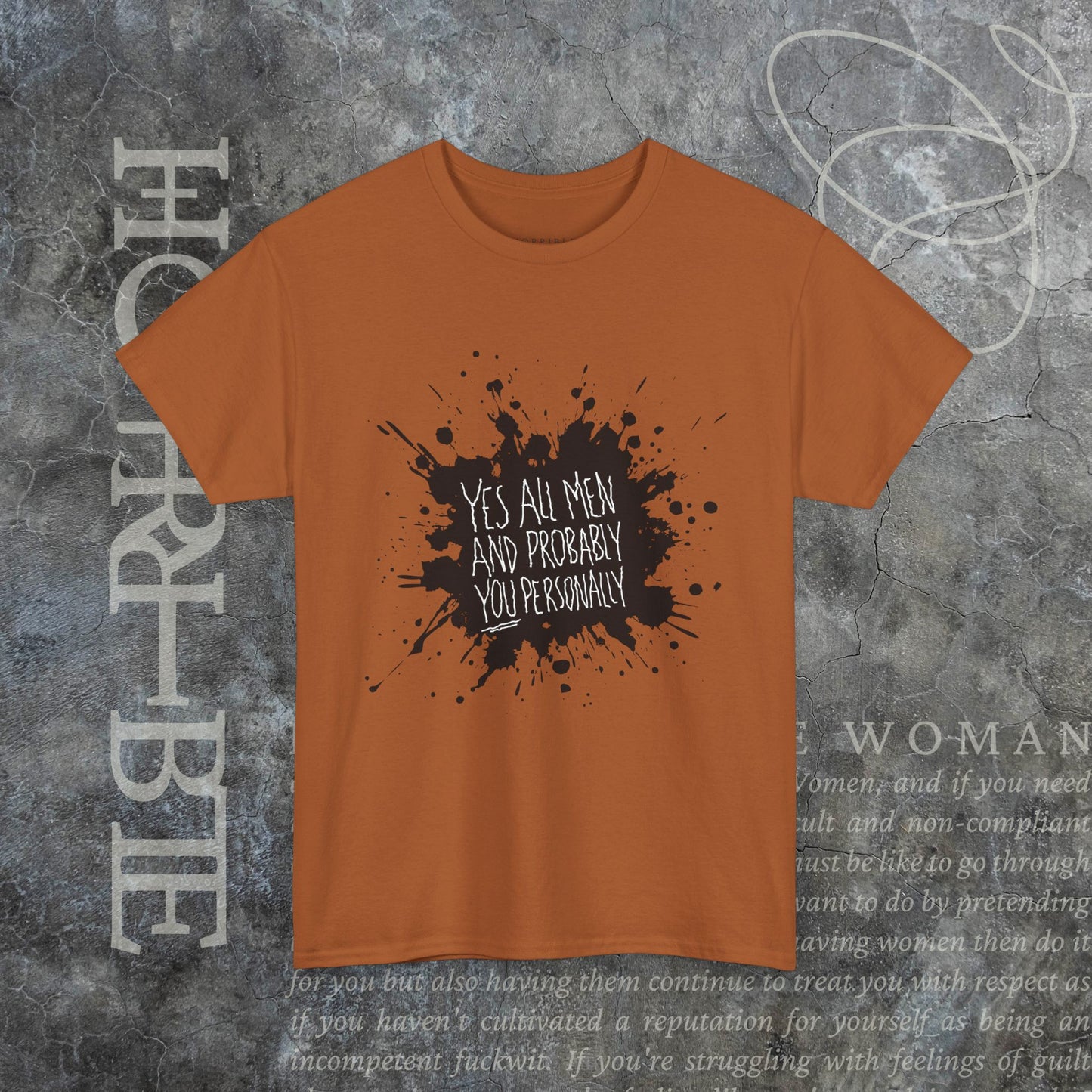"Yes All Men" - Heavy Cotton Tee