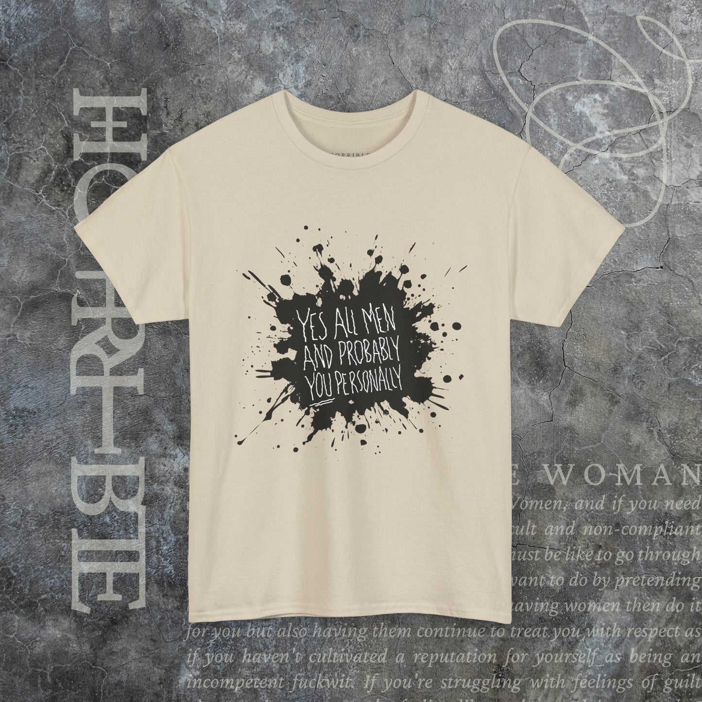 "Yes All Men" - Heavy Cotton Tee