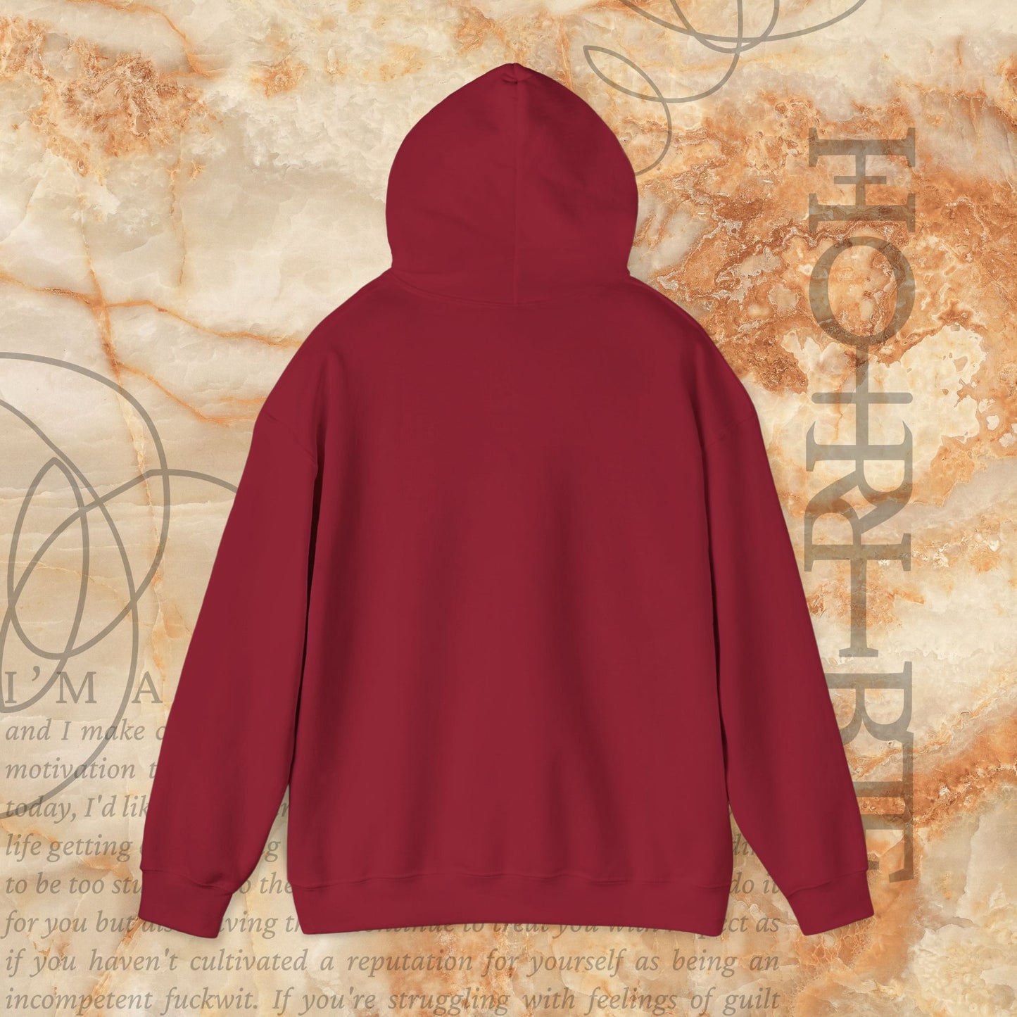 "Cryptically Horrible" - Cozy Hoodie