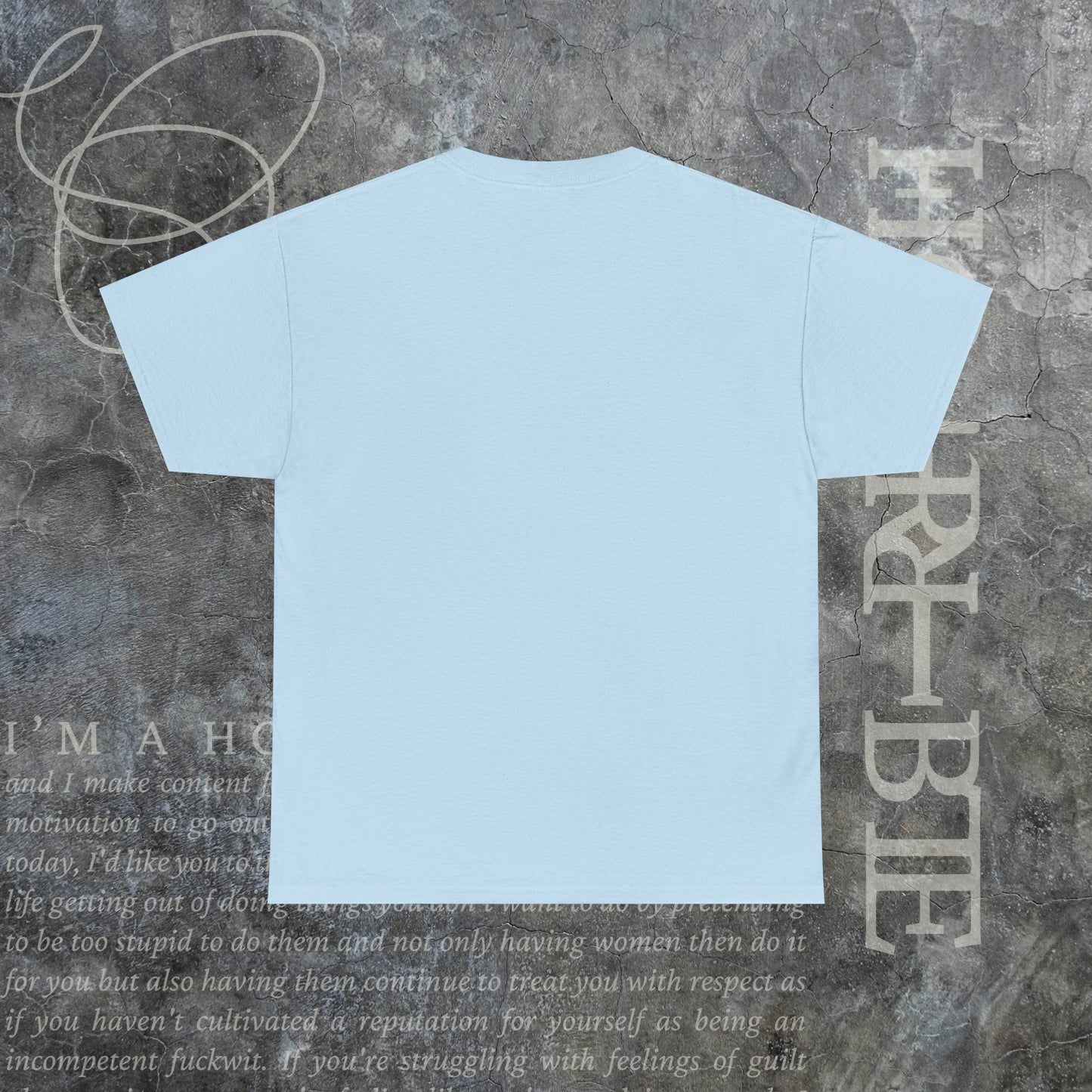 "You Should Smile More" - Heavy Cotton Tee