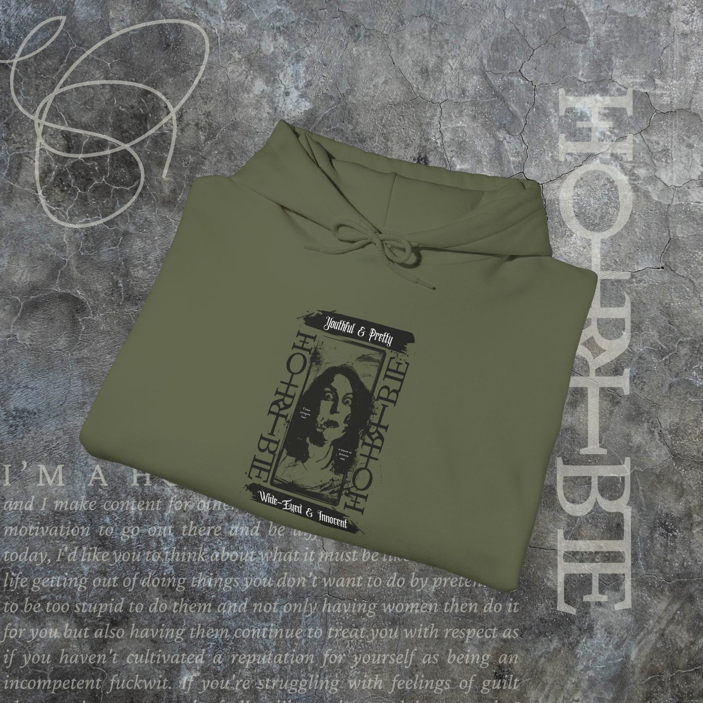 "Wide Eyed & Innocent" - Cozy Hoodie