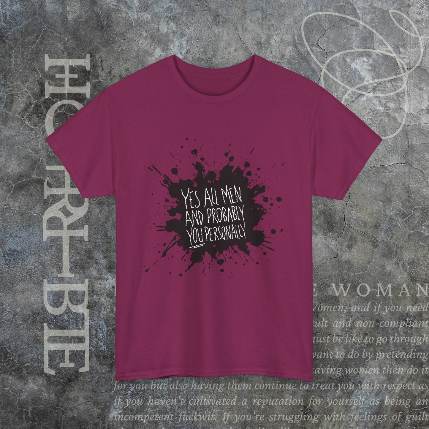 "Yes All Men" - Heavy Cotton Tee