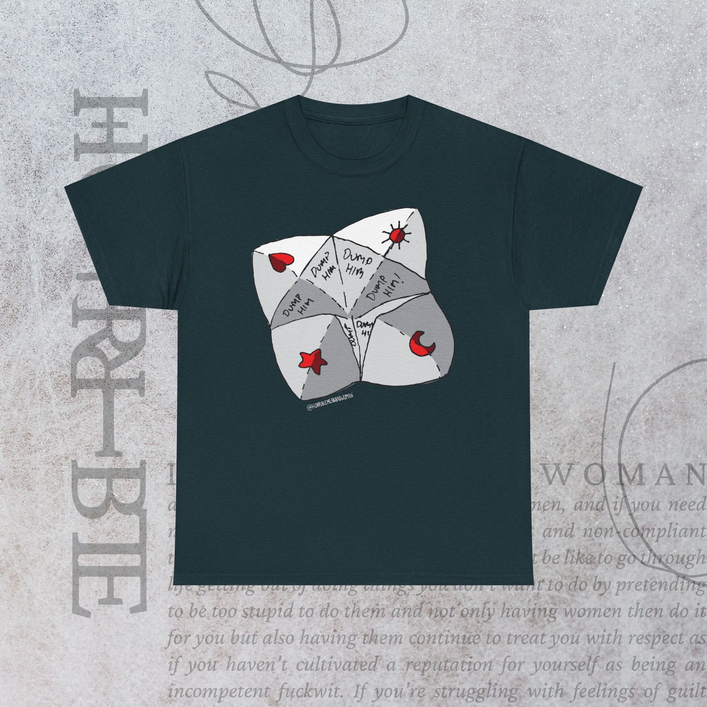 "Dump Him Chatterbox" - Heavy Cotton Tee