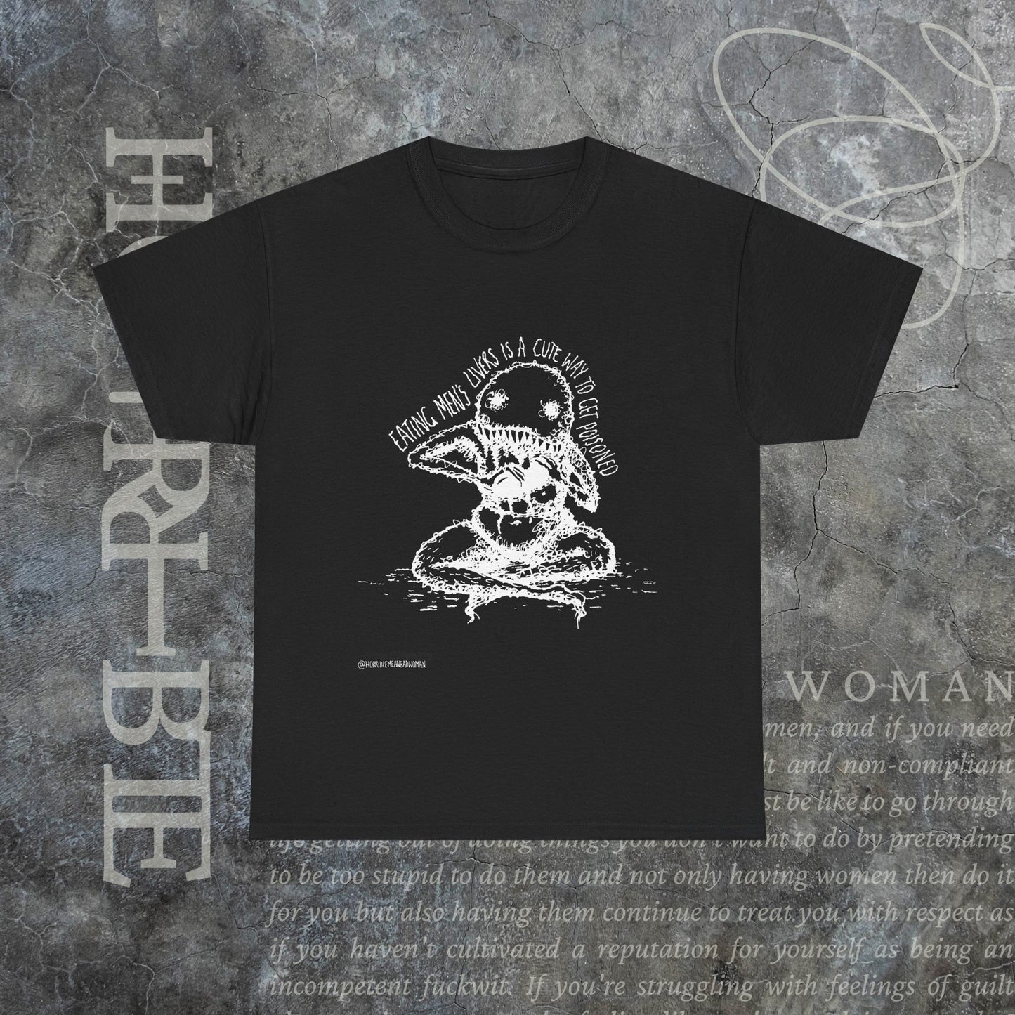 "A Cute Way To Get Poisoned" - Heavy Cotton Tee