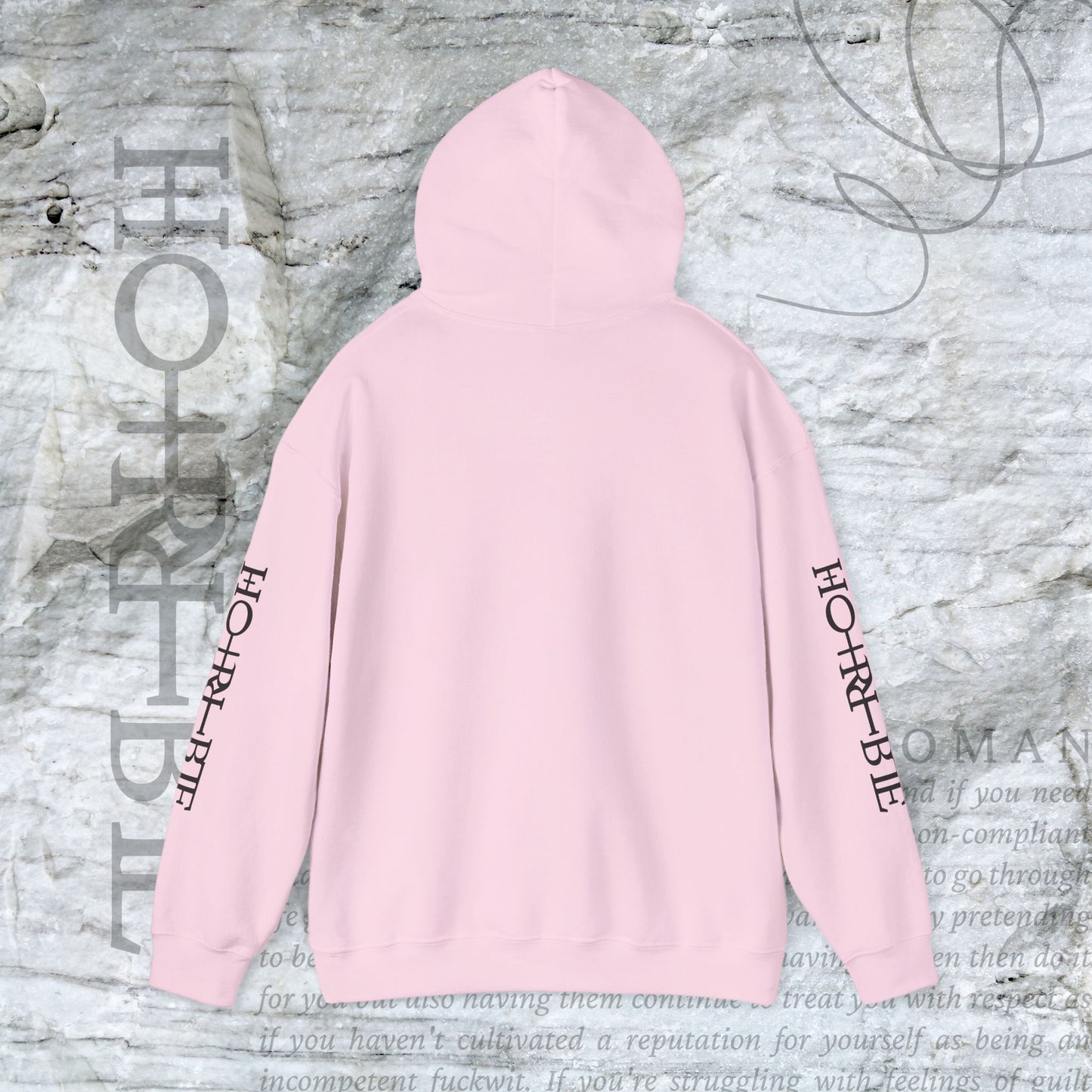 "The Original Horrible Mean Bad Woman” - Cozy Hoodie