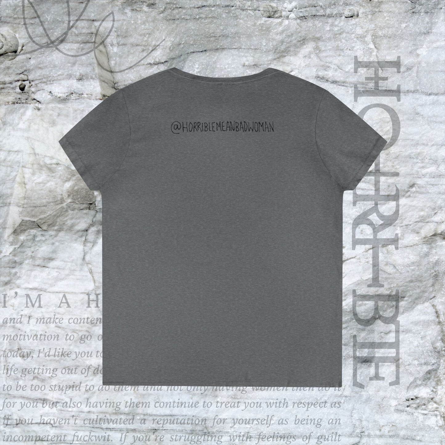 "Man's Best End" - V-Neck T-Shirt